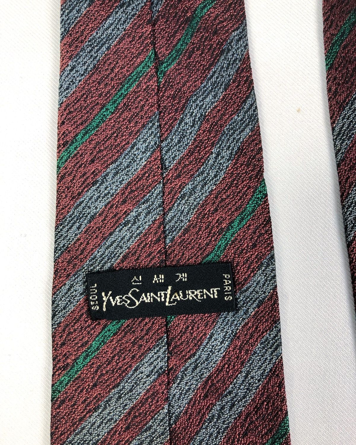 Yves Saint Laurent Rare Vintage Yves Saint Lurent YSL Silk Tie Size ONE SIZE - 7 Thumbnail