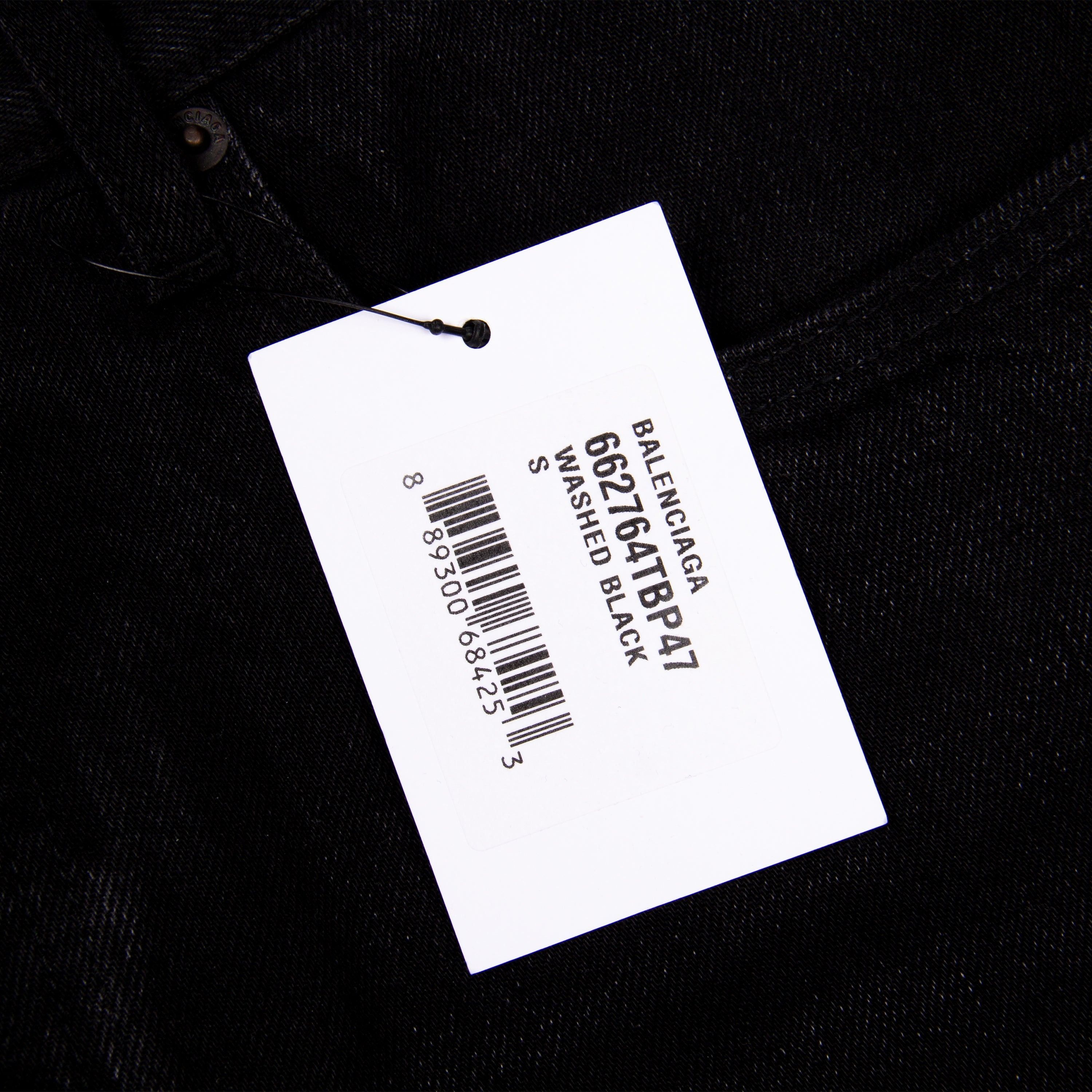 Balenciaga BALENCIAGA AFTERWORLD SLASHED SPORTY B DENIM | S Size US 32 / EU 48 - 6 Thumbnail