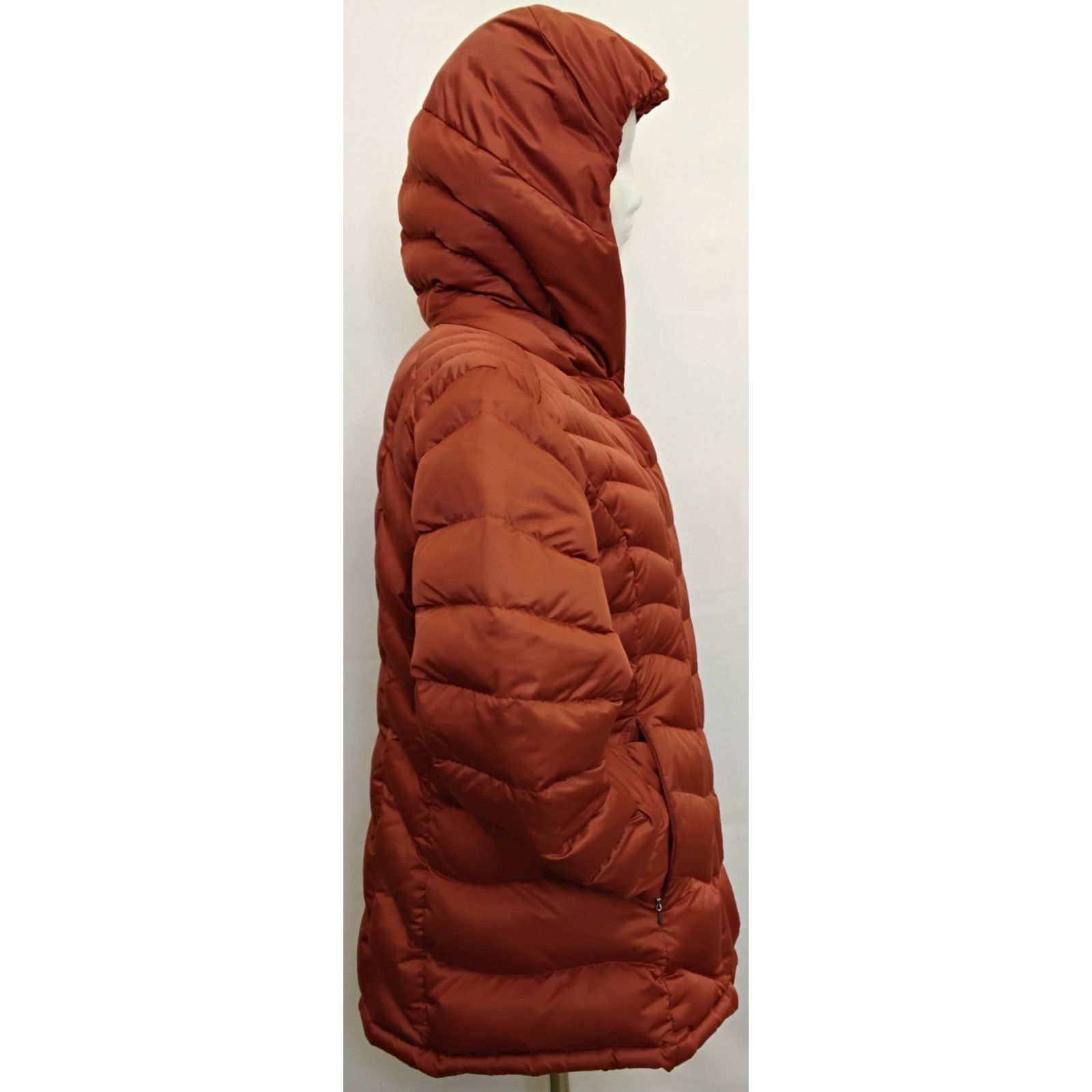 Patagonia Patagonia Down Jacket Women's Large Puffer Full Zip Orange Size L / US 10 / IT 46 - 4 Thumbnail