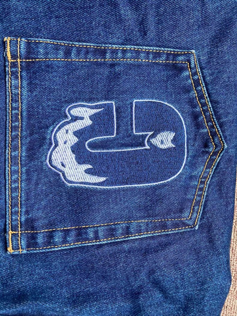 Billionaire Boys Club BBC ICE CREAM Rhinestone Flying Dog Jeans Size US 32 / EU 48 - 3 Thumbnail