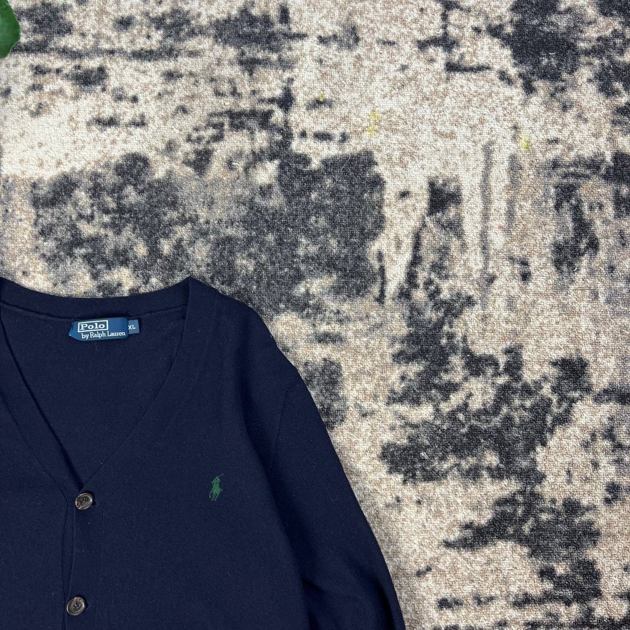 Polo Ralph Lauren Polo Ralph Lauren Luxury Vintage Merino Wool Cargigan Size US XL / EU 56 / 4 - 2 Thumbnail