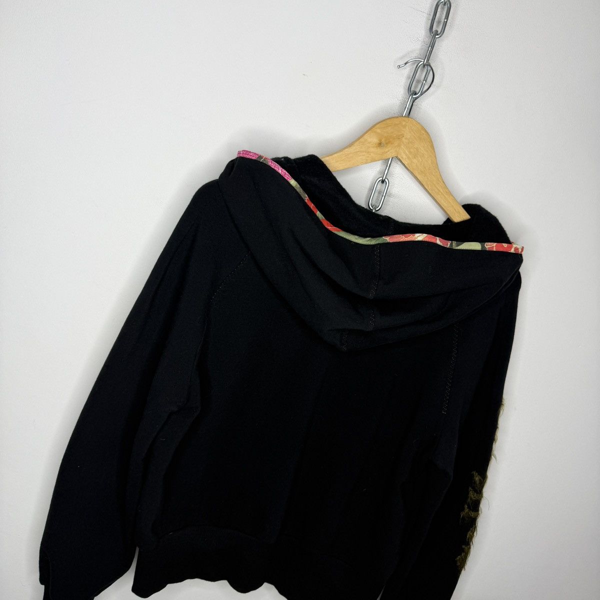 John Galliano John Galliano Hoodie Sweatshirt Boxy Y2K Fur Logo Retro Size M / US 6-8 / IT 42-44 - 10 Thumbnail