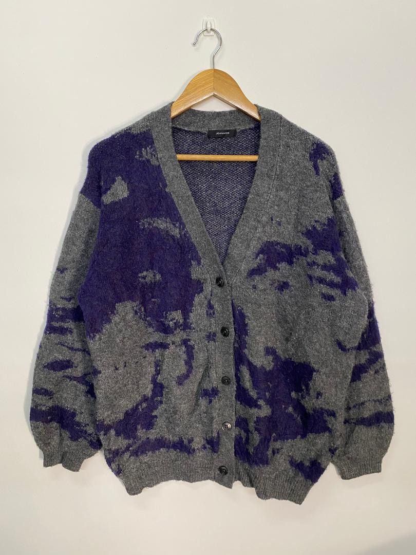 Japanese Brand Japanese Brand Jeanasis Cardigan Knit Kapital Jacket Style Size US L / EU 52-54 / 3 - 1 Thumbnail