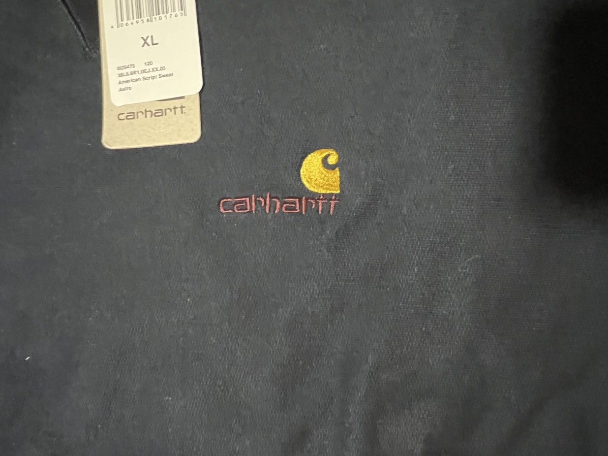 Carhartt Wip CARHARTT WIP WORK IN PROGRESS American Script Crewneck XL Size US XL / EU 56 / 4 - 2 Thumbnail