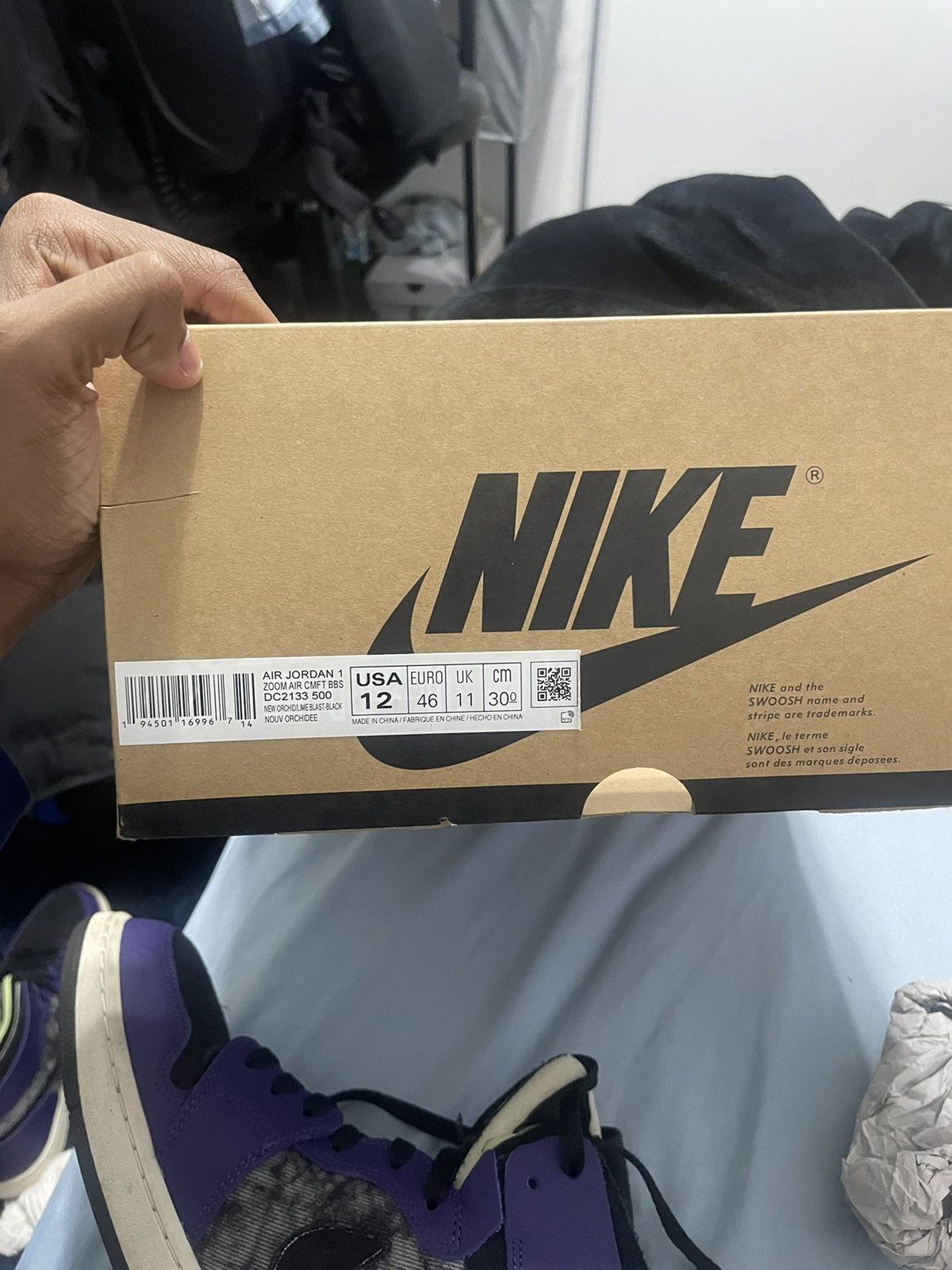 Jordan Brand Air Jordan 1 zoom air cmft Size US 12 / EU 45 - 12 Thumbnail