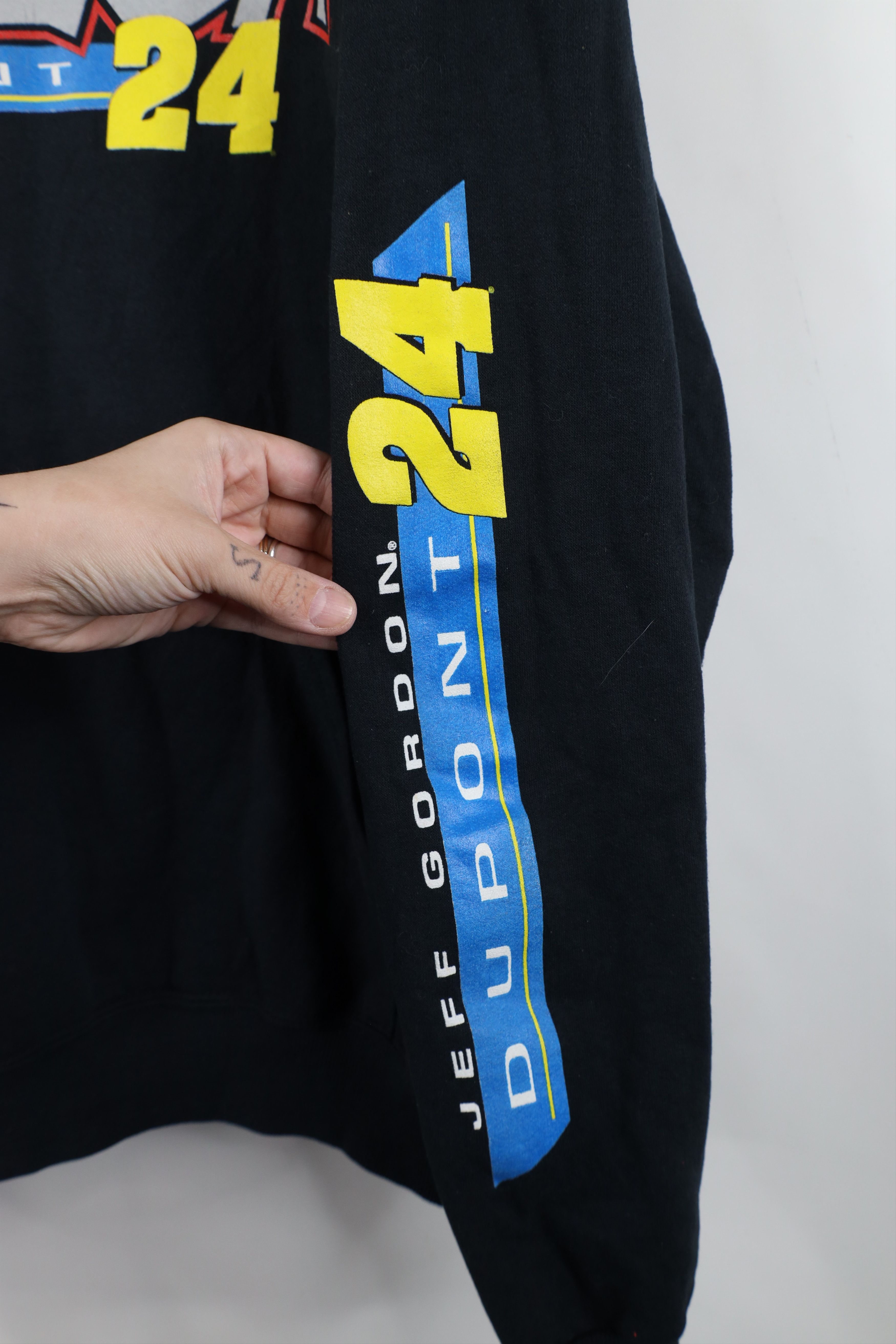 Vintage Vintage NASCAR Spell Jeff Gordon Racing Hoodie Sweatshirt Size US XXL / EU 58 / 5 - 9 Thumbnail