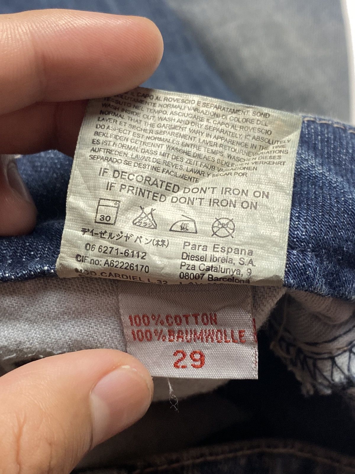 Energie 2000s Energie Italy - Mud Wash Lowrise Flared Denim Size US 28 / EU 44 - 10 Thumbnail