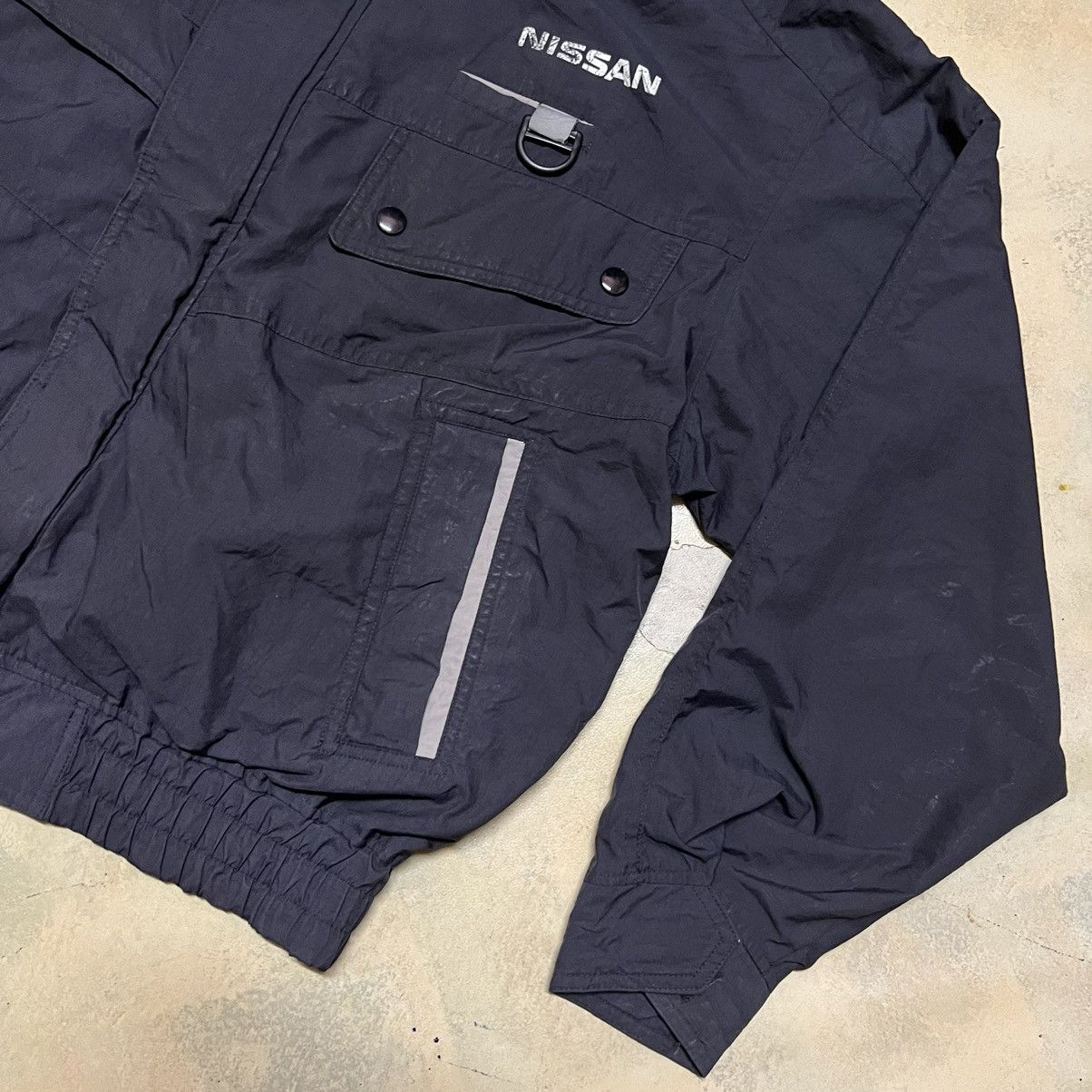 Gear for Sports × Vintage Vintage Nissan Zipper Jacket Big Logo Gear for Sport Size US M / EU 48-50 / 2 - 14 Thumbnail