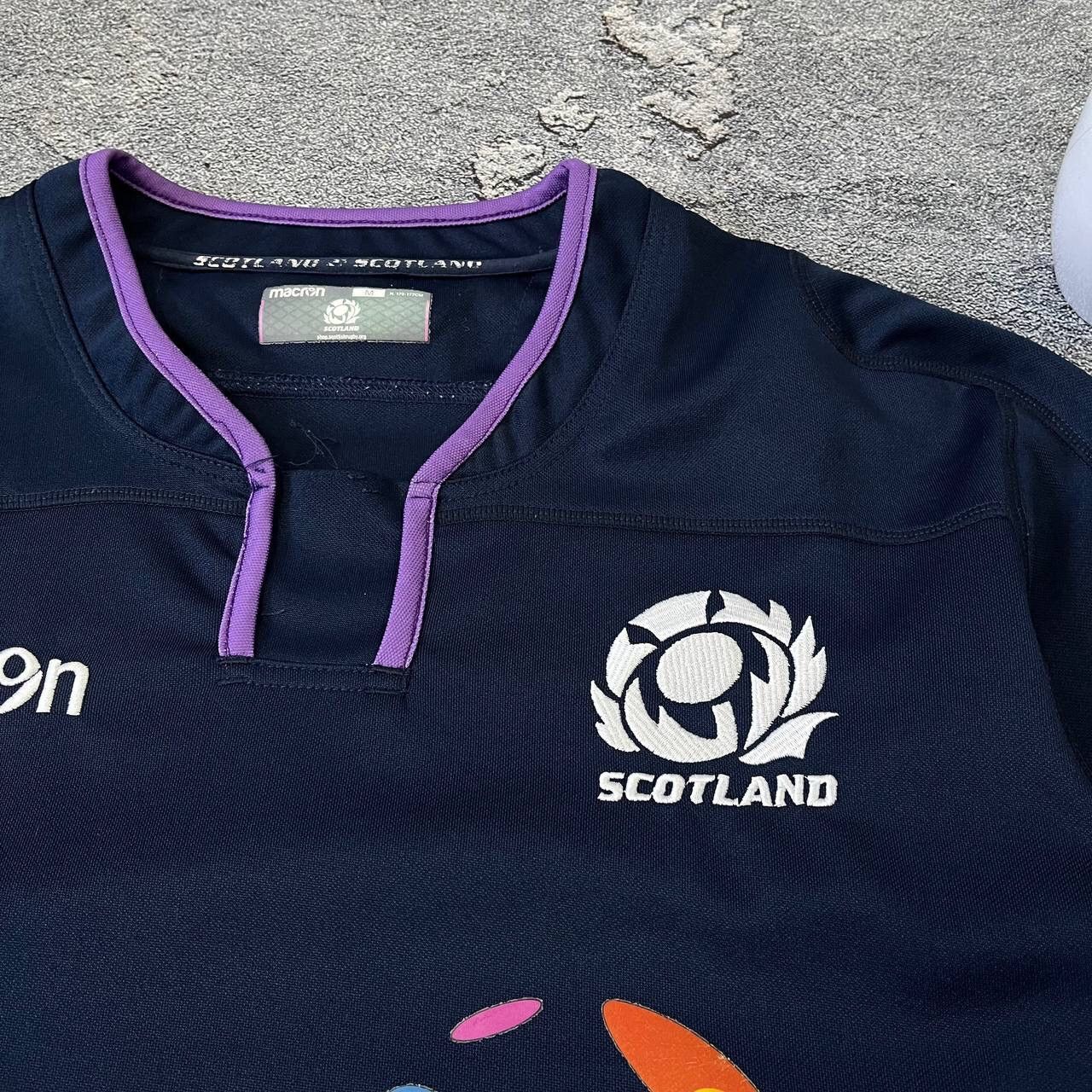 Vintage Scotland Rugby Home Jerser Macron 2017/2018 Size M Size US M / EU 48-50 / 2 - 8 Thumbnail