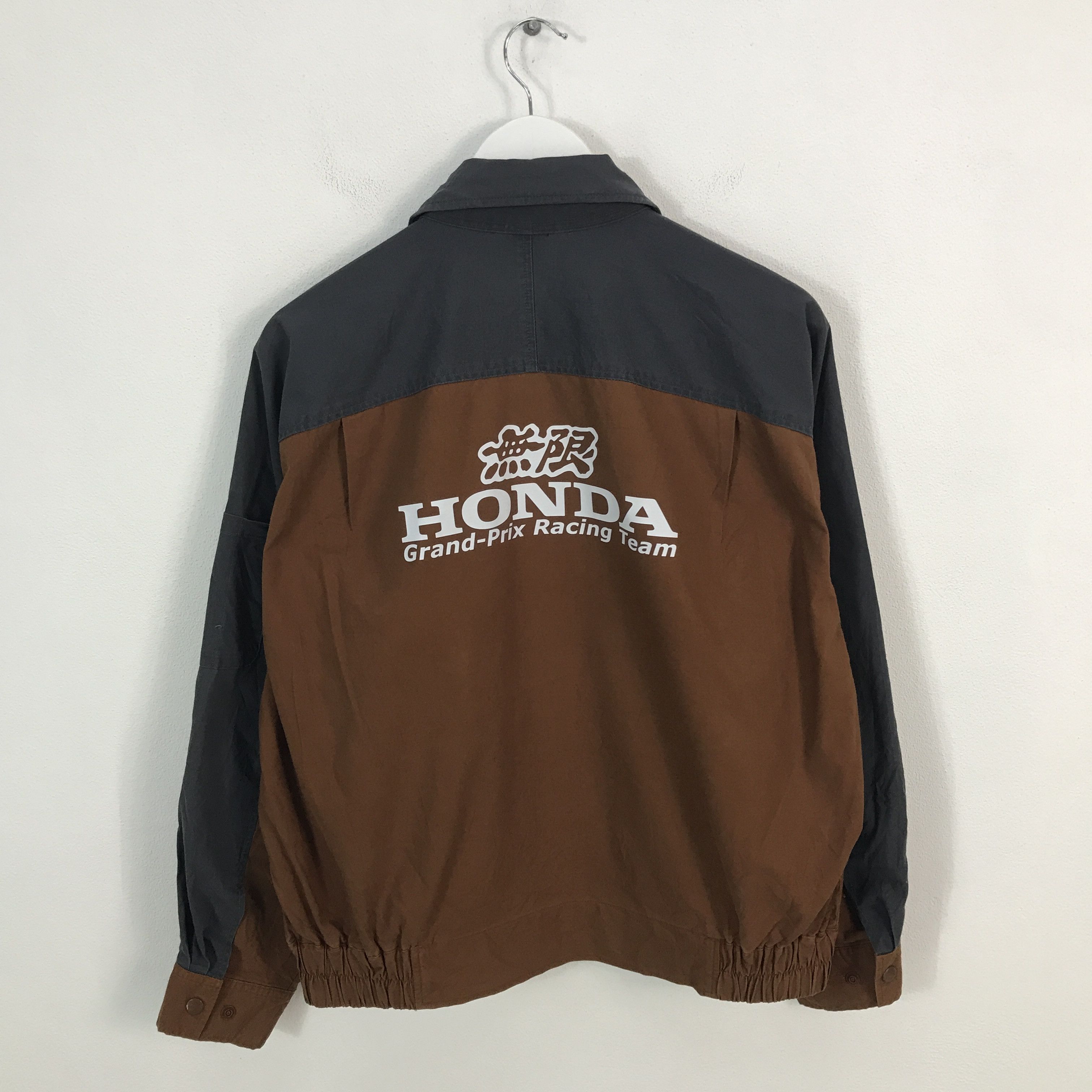 Honda × Japanese Brand Vtg Honda Mugem Racing work uniform jacket Size US L / EU 52-54 / 3 - 3 Thumbnail