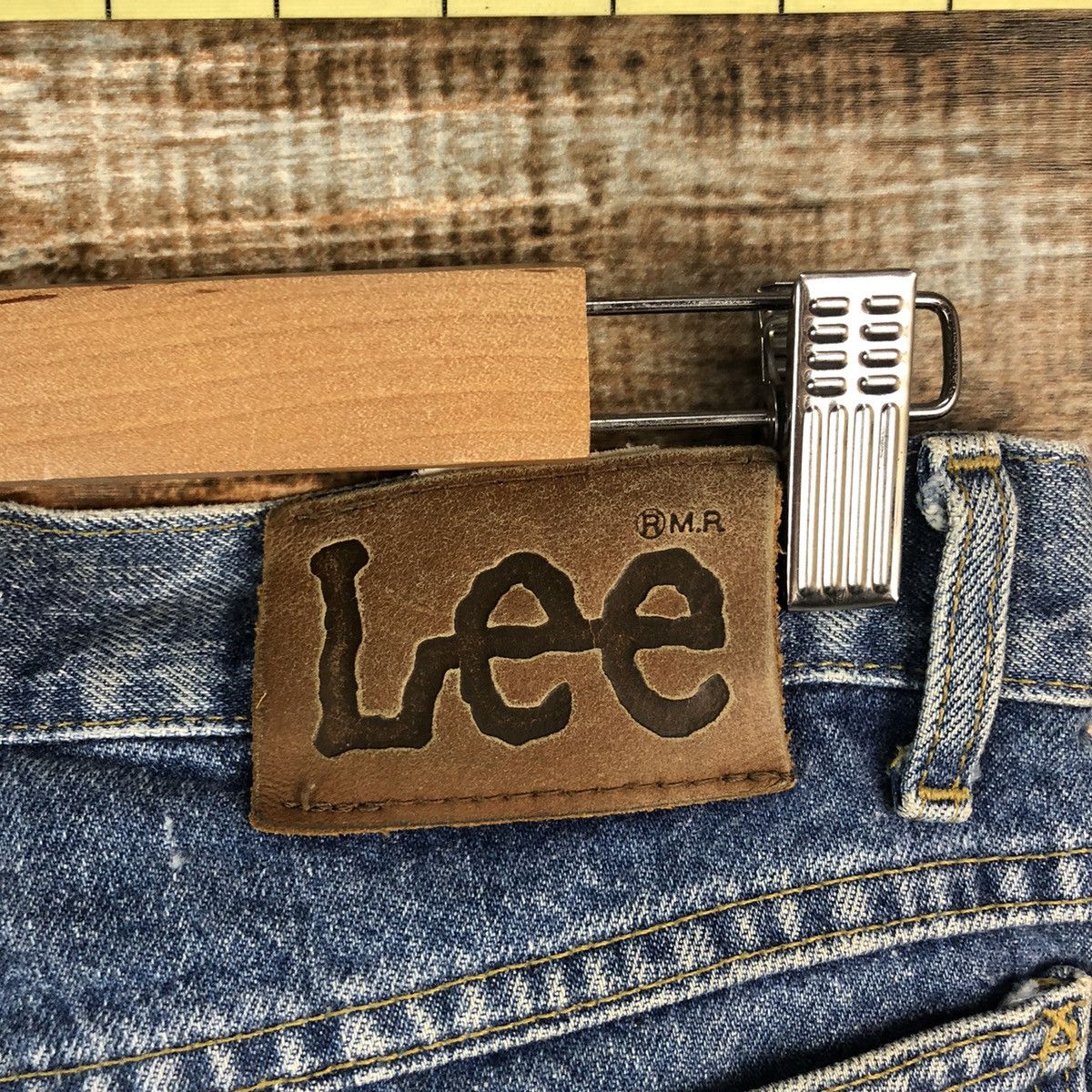 Lee Lee USA vintage Blue Denim Pants #A1420 Size US 30 / EU 46 - 19 Thumbnail