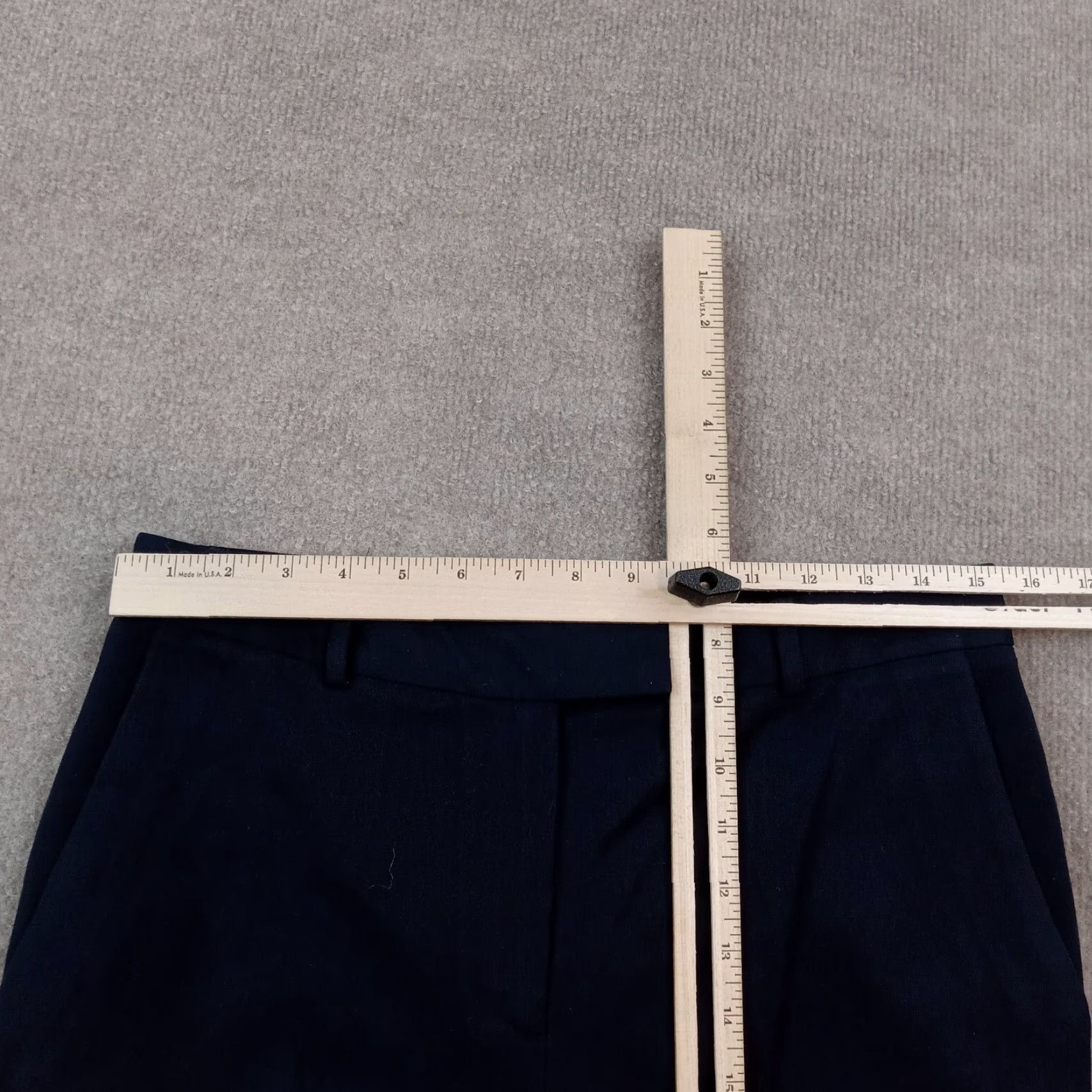 Brooks Brothers Brooks Brothers Womens Dress Pants Size 6 Extra Large Blue Straight Leg Stretch Size 28" / US 6 / IT 42 - 5 Thumbnail