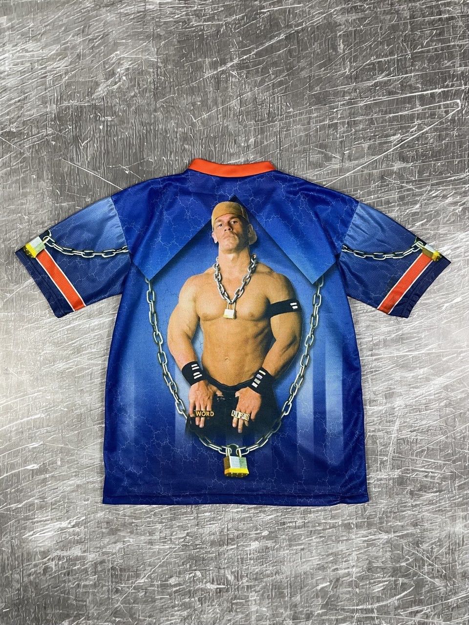 Vintage × WWE John Cena vintage full print jersey t shirt Size US S / EU 44-46 / 1 - 2 Thumbnail
