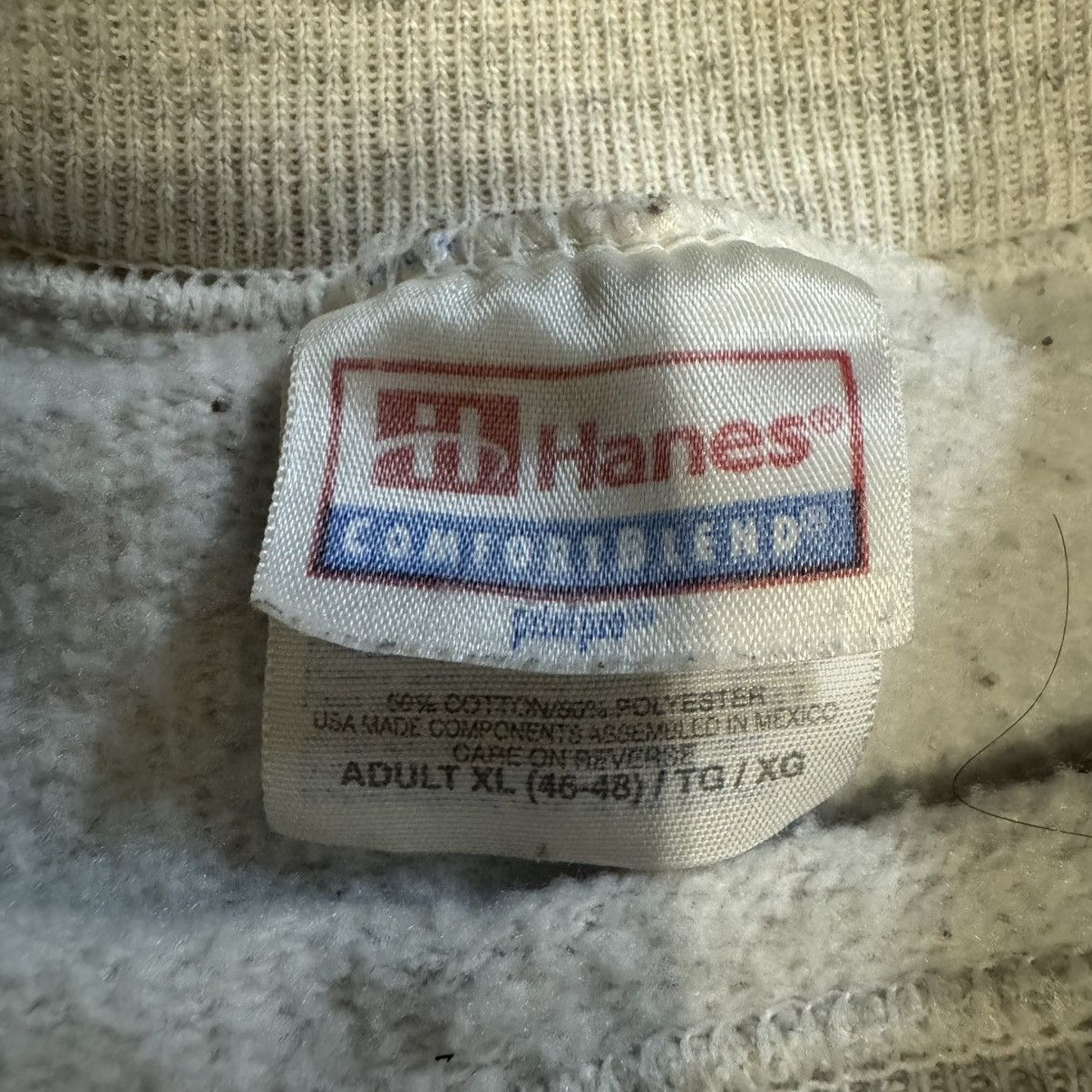 Hanes Vintage hanes sweatshirt Size US L / EU 52-54 / 3 - 3 Thumbnail