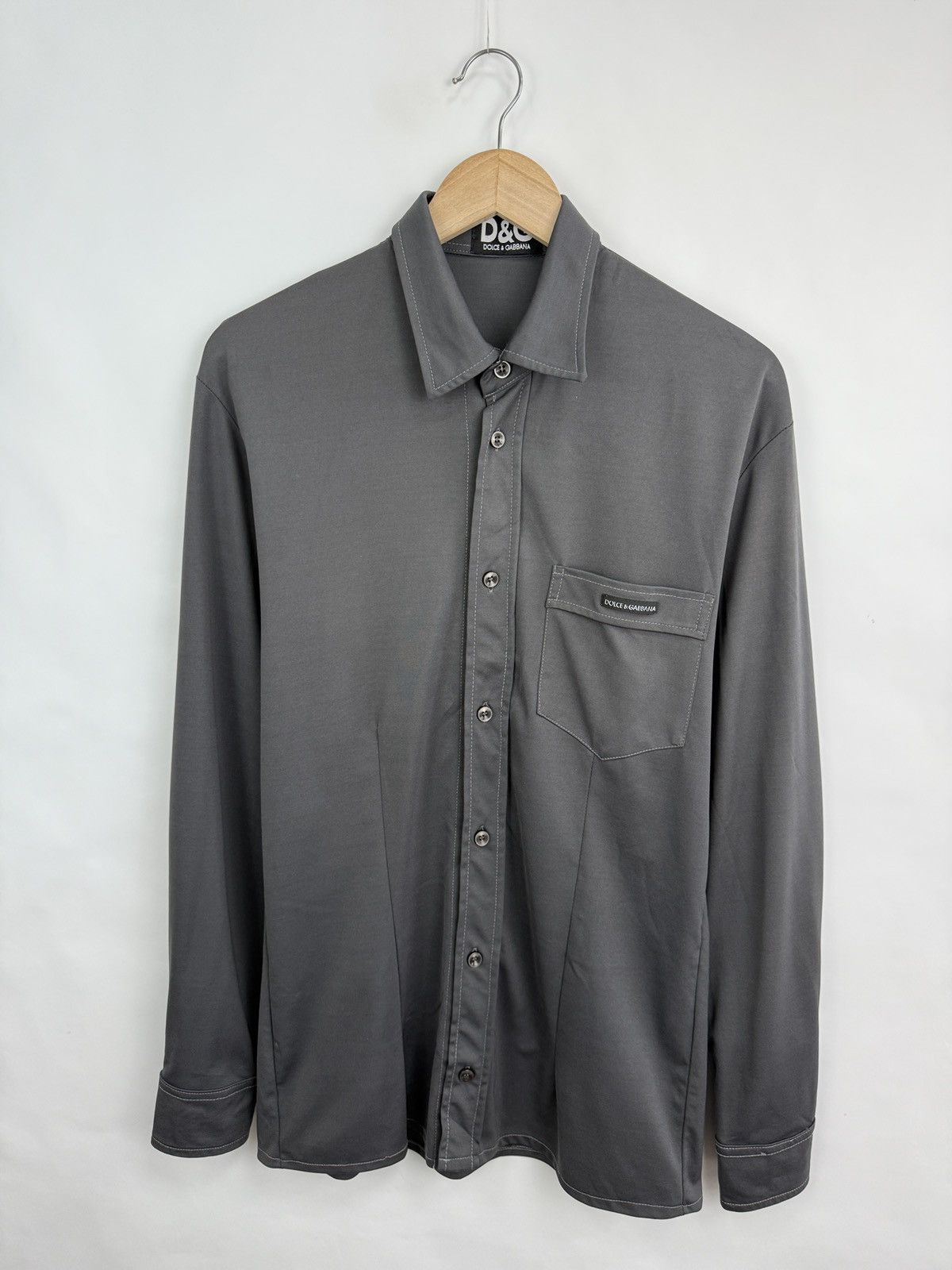 Dolce & Gabbana 🇮🇹 Vintage 90s Dolce Gabbana Shirt Rare Retro Y2K Hype Size US M / EU 48-50 / 2 - 3 Thumbnail