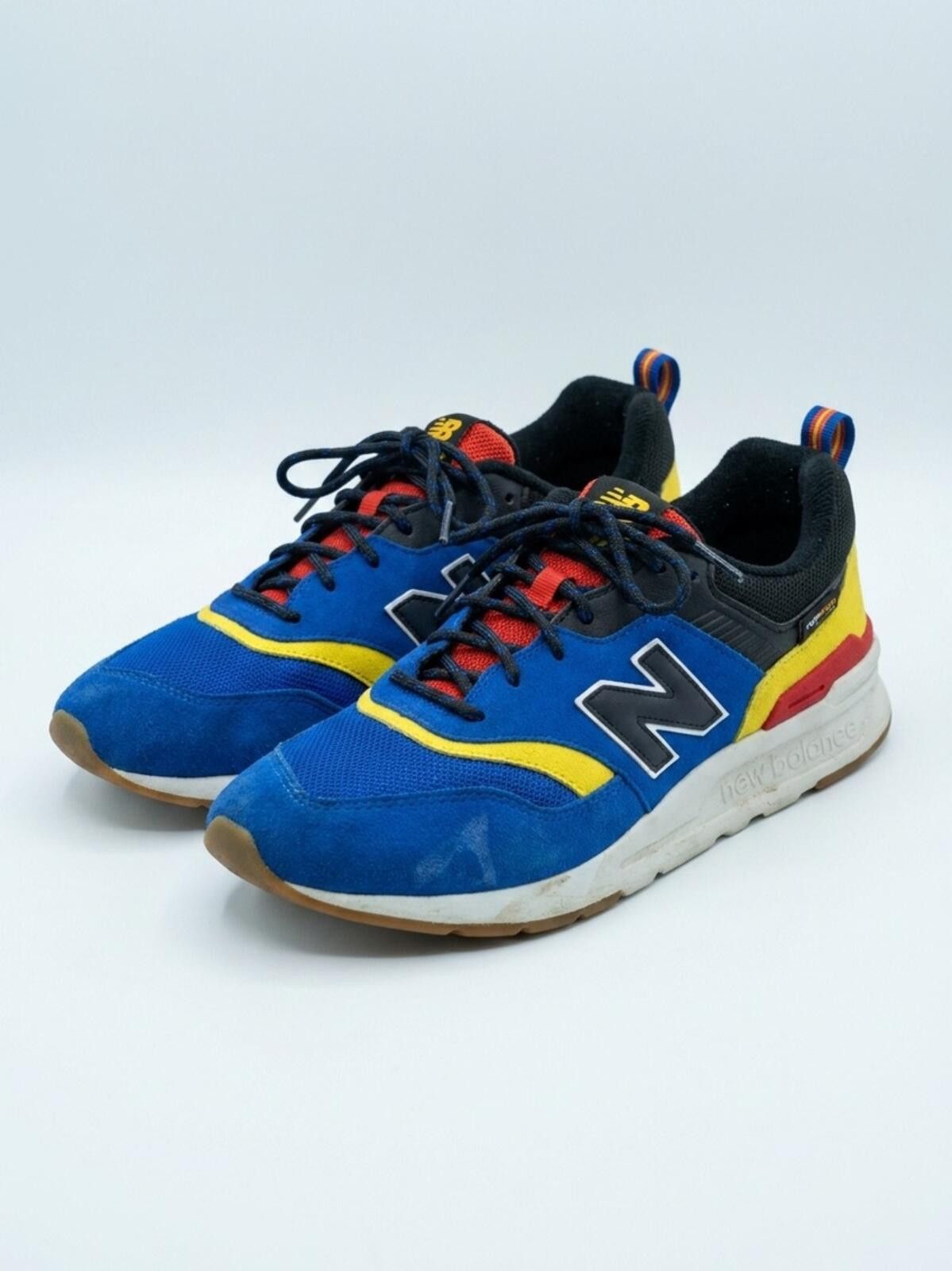 New Balance New Balance Blue, Black & Pink Athletic Sneakers Size US 5.5 / IT 35.5 - 1 Thumbnail