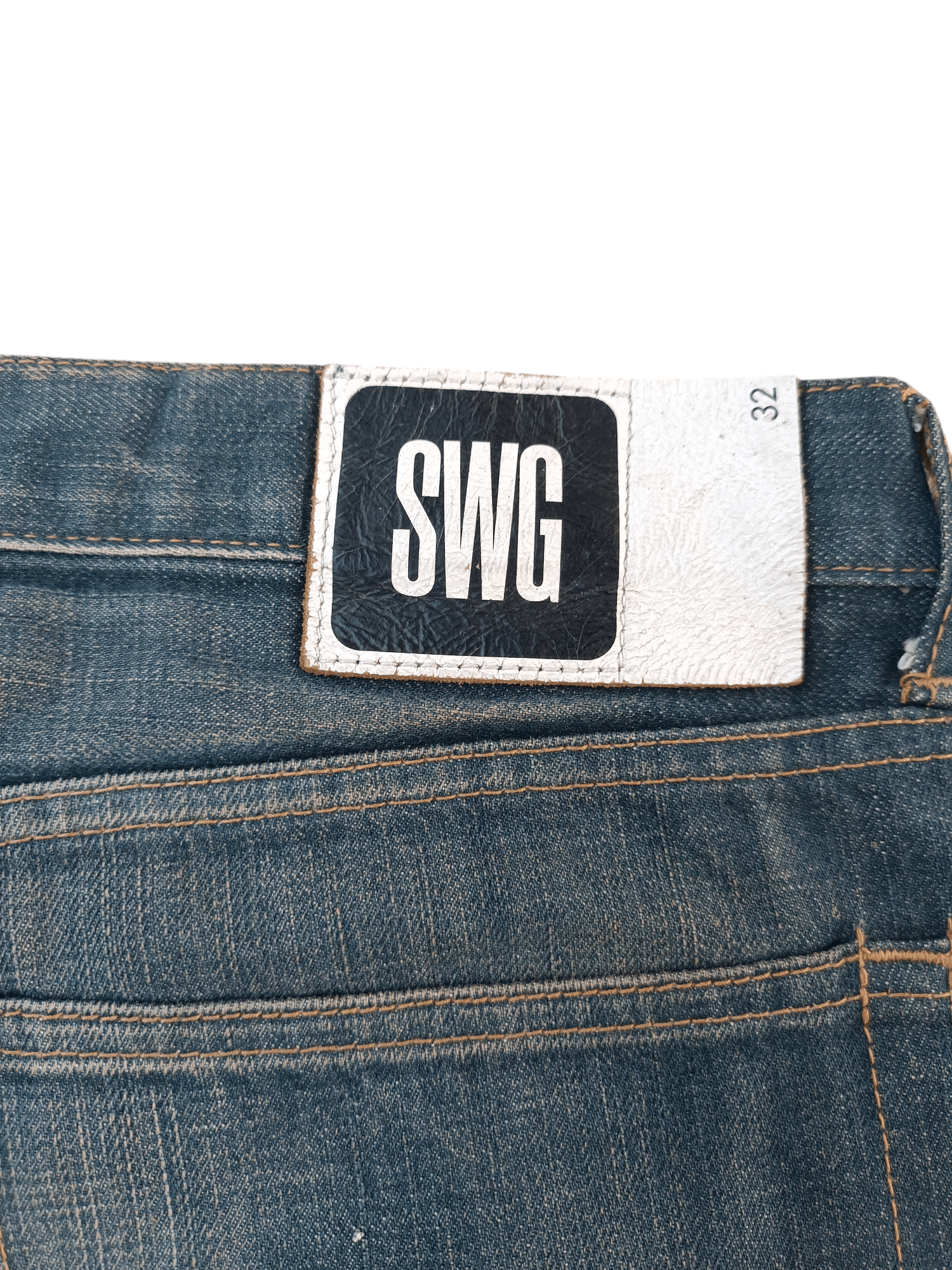 Japanese Brand × Swagger × Vintage VINTAGE SWAGGER DENIM 🇯🇵 MADE IN JAPAN E209 Size US 33 - 13 Thumbnail