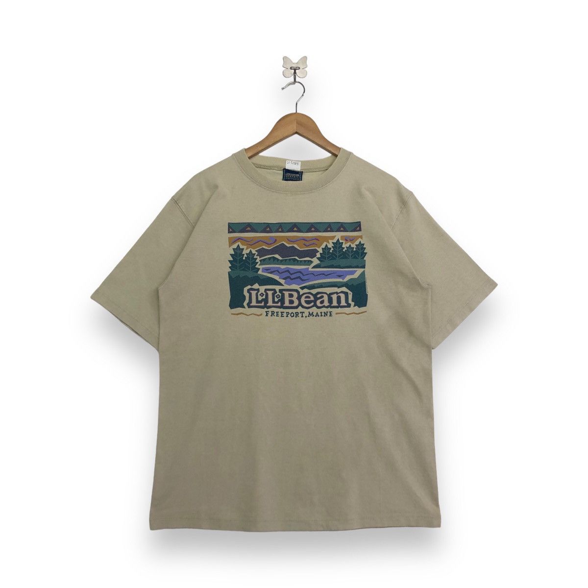 Vintage Bean Free Port T-shirt