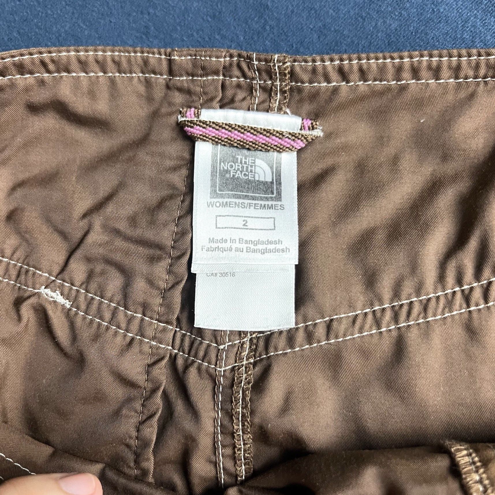 The North Face The North Face Skirt Women 2 Brown Nylon Contrast Stitch Mini Gorpcore CA30516 Size 26" / US 2 / IT 38 - 7 Thumbnail
