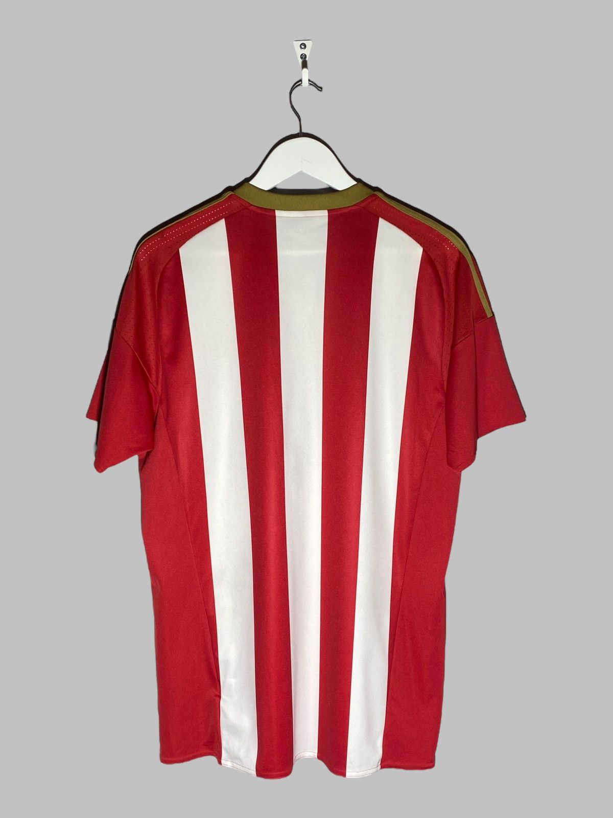 Adidas Adidas Sunderland AFC Stripped Football Shirt Blokecore Y2k Size US L / EU 52-54 / 3 - 2 Thumbnail