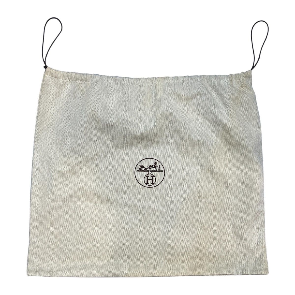Hermes HERMÈS Tibet Vertical Shoulder Bag Toile H Beige × Brown Size ONE SIZE - 10 Thumbnail