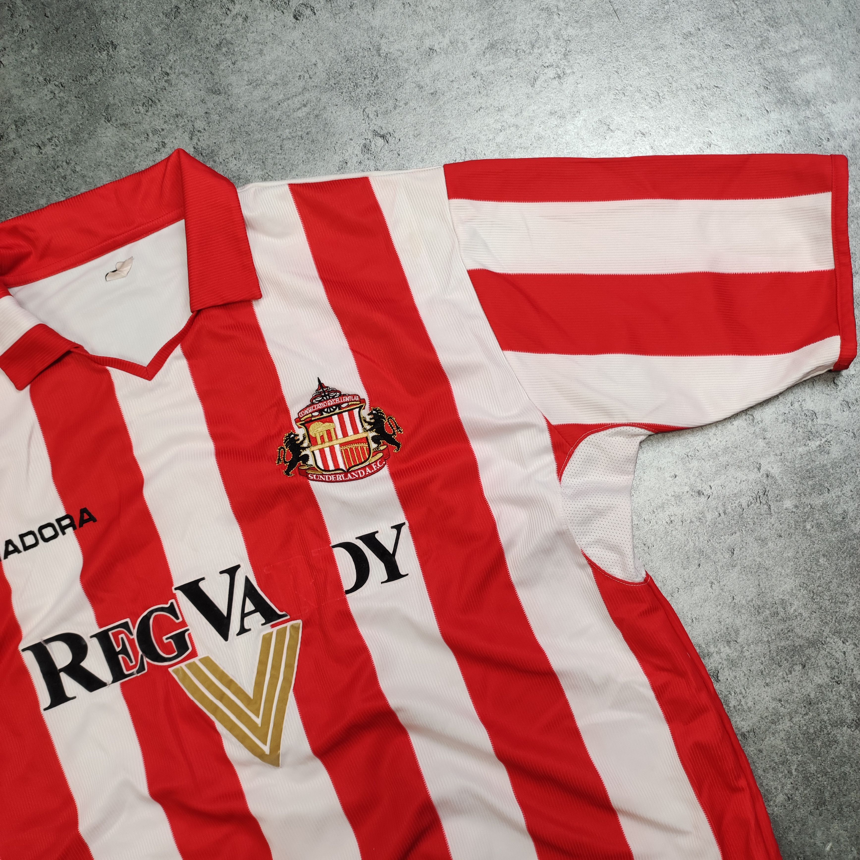 Vintage RARE Vintage 2004 Sunderland FC Football #9 Home Jersey Size US XL / EU 56 / 4 - 4 Thumbnail