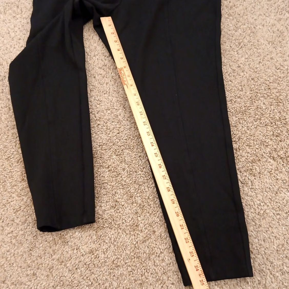 Old Navy Old Navy Pants Womens XL Black Skinny High Rise Pull On 32x25 Crop Ankle Clothing Women’s Slim Stretch Nylon Rayon Spandex Size 40" / US 18 - 5 Thumbnail