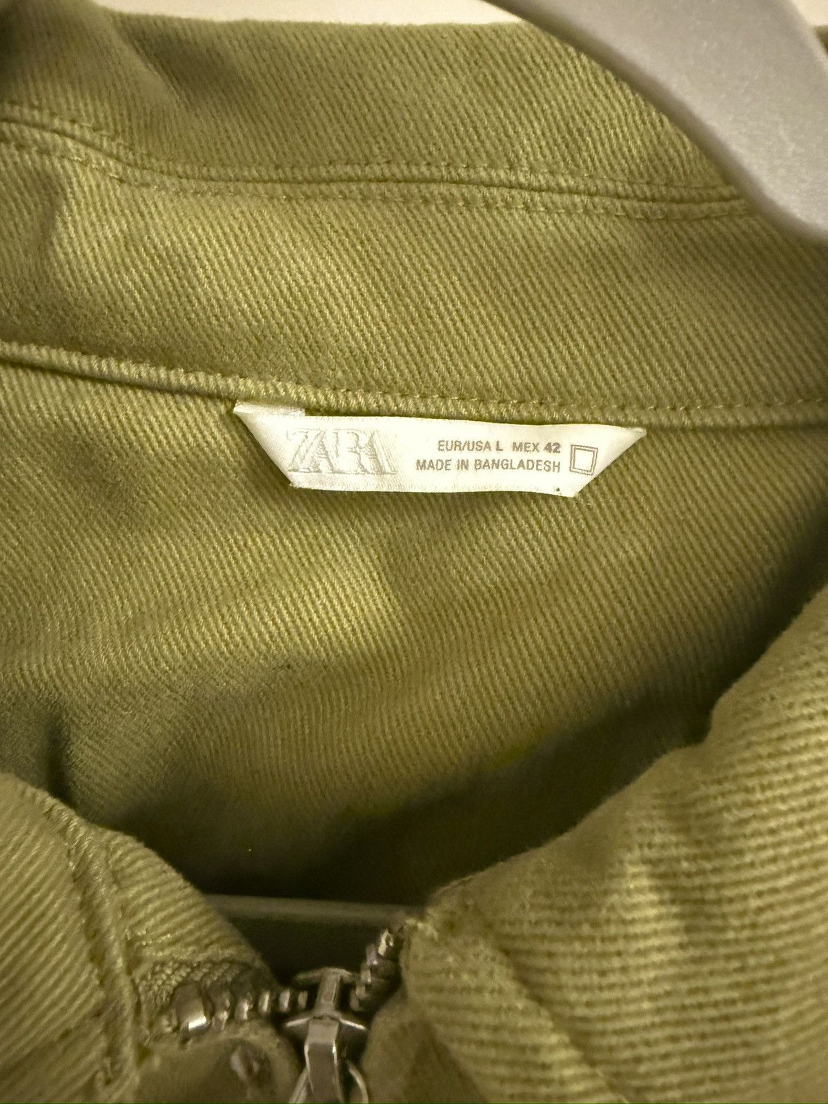 Zara Workwear Bomber Jacket Size US L / EU 52-54 / 3 - 3 Thumbnail