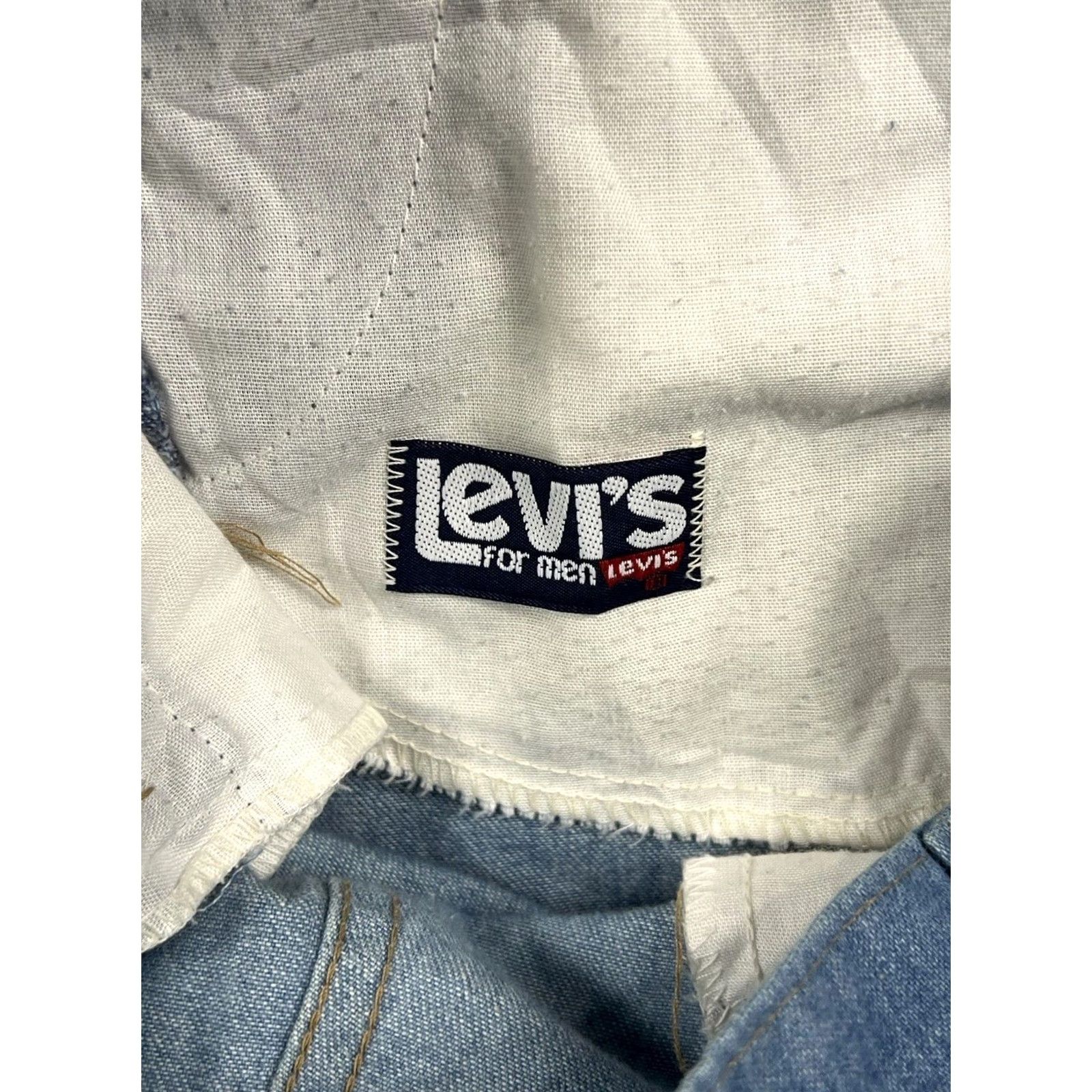 Levi's VINTAGE Levi’s Men’s Jeans ORANGE TAB Regular Fit Flat Front Light Denim 38x30 Blue 5-Pocket Retro Mens Size US 38 / EU 54 - 5 Thumbnail