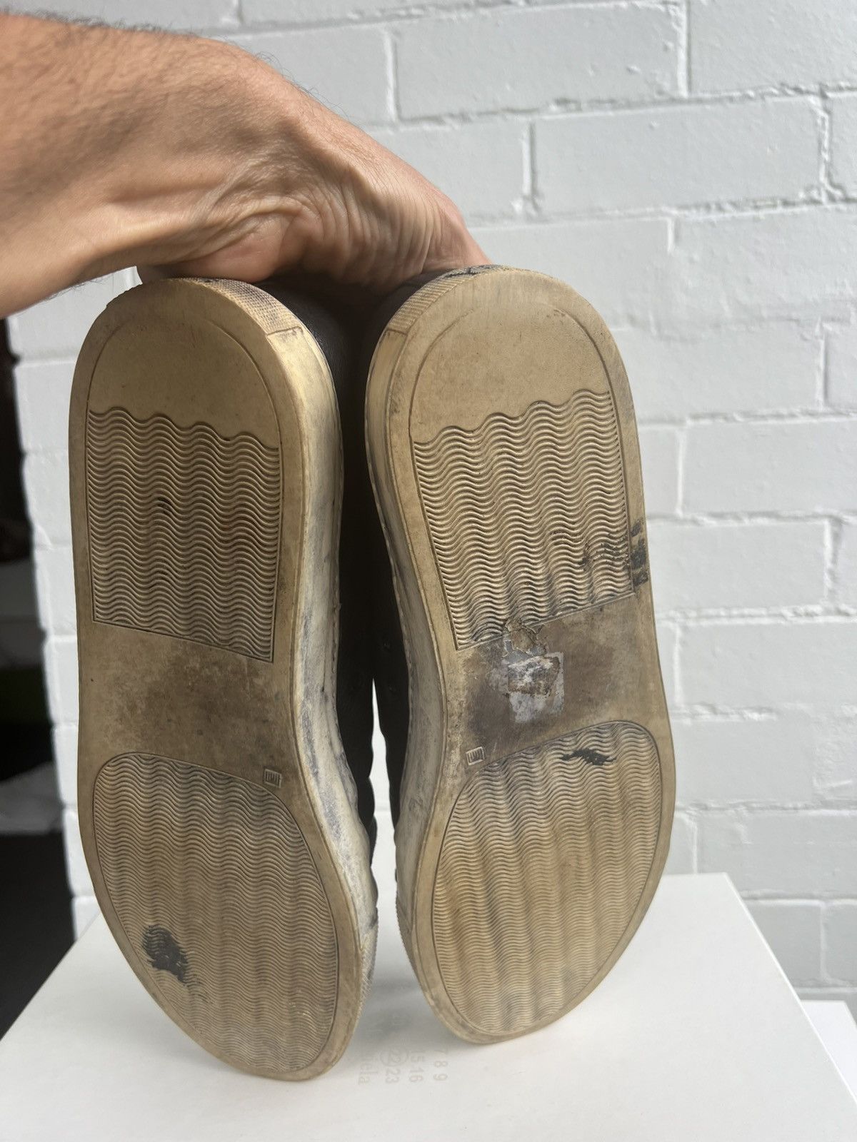 Yohji Yamamoto Yohji distressed trainer Size US 11 / EU 44 - 7 Thumbnail