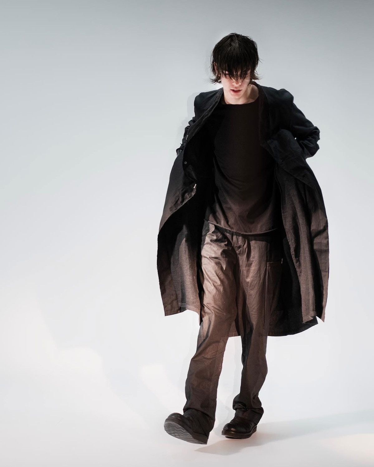 Other San 2024SS Single Breasted Waxed Cotton Long Coat Size US M / EU 48-50 / 2 - 2 Thumbnail