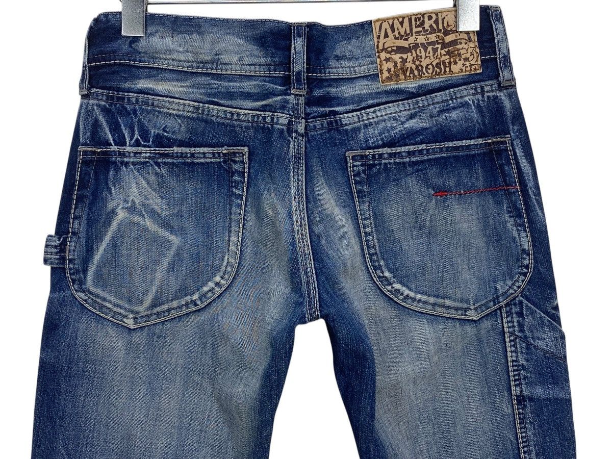 Vintage × Wrangler Varosh Carpenter Denim Jeans Japan Skateboards Size US 26 / EU 42 - 8 Thumbnail
