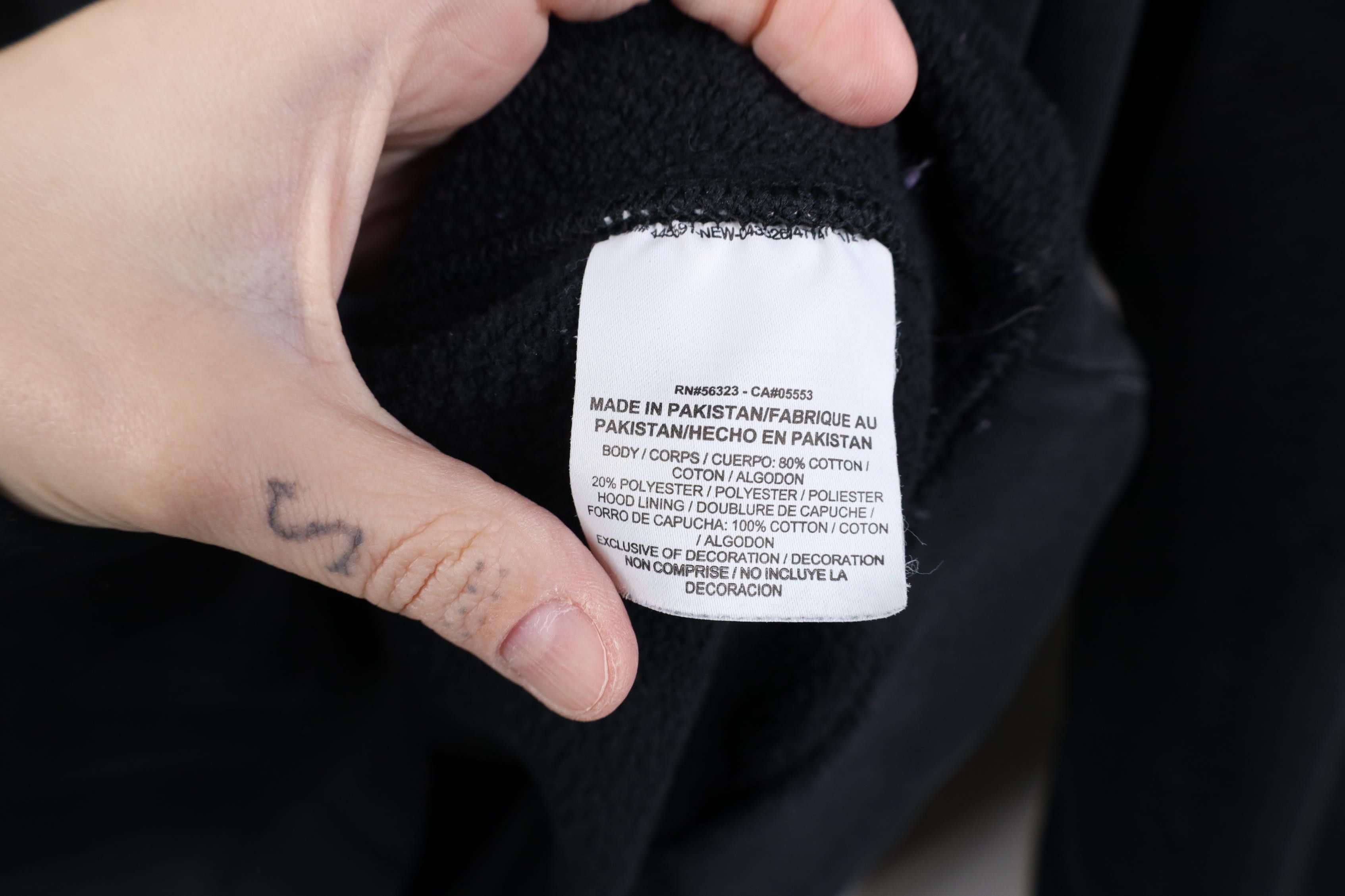 Nike Vintage Y2K Nike Scott Mini Swoosh Hoodie Sweatshirt Black Size US M / EU 48-50 / 2 - 12 Thumbnail