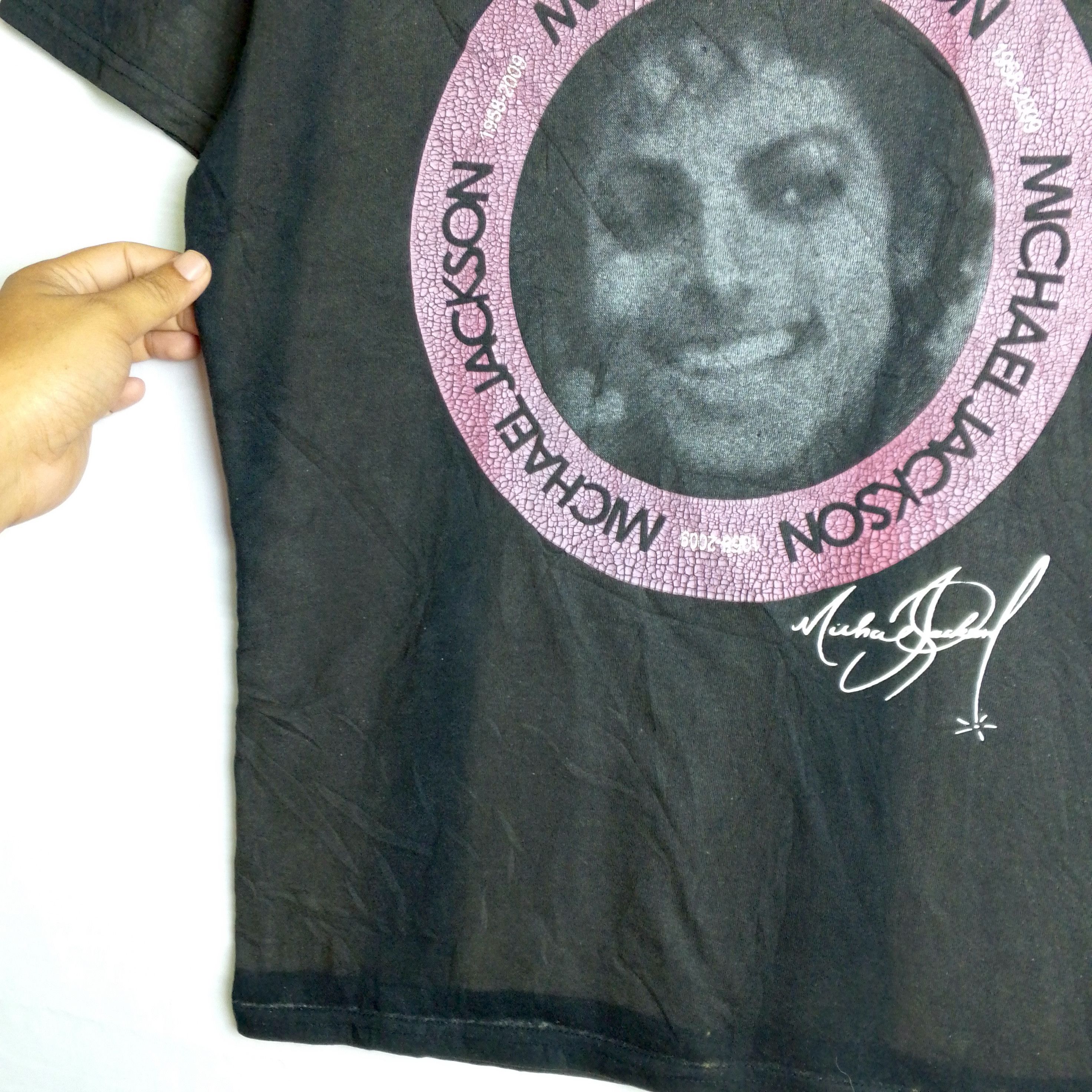 In The Attic Faded In The Attic X Michael Jackson Demonic face Tee Size US M / EU 48-50 / 2 - 9 Thumbnail