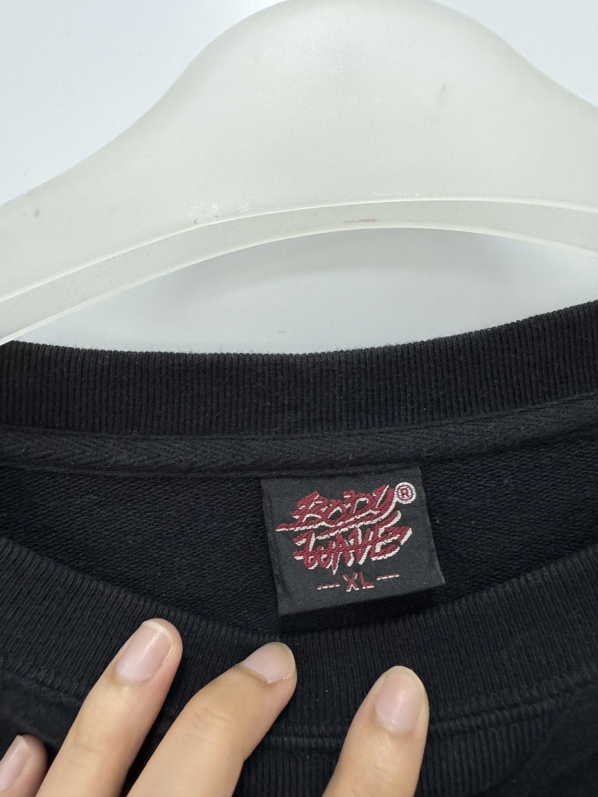 Japanese Brand 🔥 Vintage Japan Body Wave streetwear Sweatshirt - XL Size US L / EU 52-54 / 3 - 7 Thumbnail