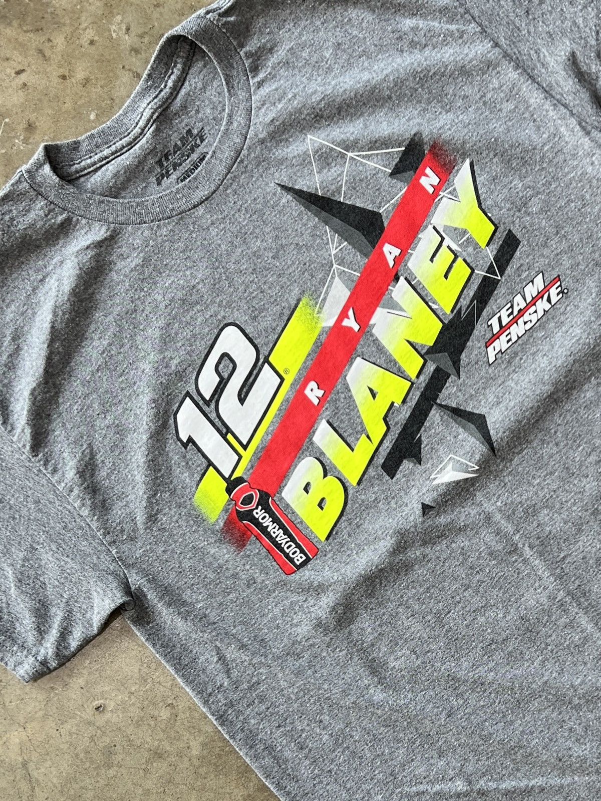 NASCAR × Vintage Vintage NASCAR Ryan Blaney Body Armor Tee Medium Size US M / EU 48-50 / 2 - 1 Thumbnail