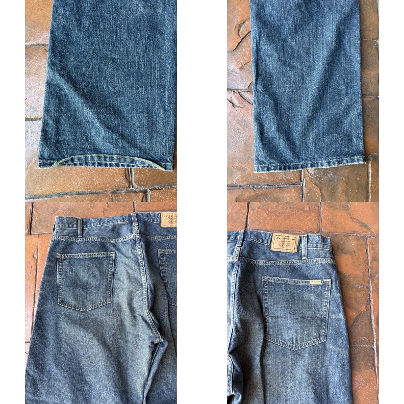 Levi's Levi's Silvertab Jeans Men 40x30 Blue Wide-Leg Baggy Grunge Logo Denim Size US 40 / EU 56 - 8 Thumbnail
