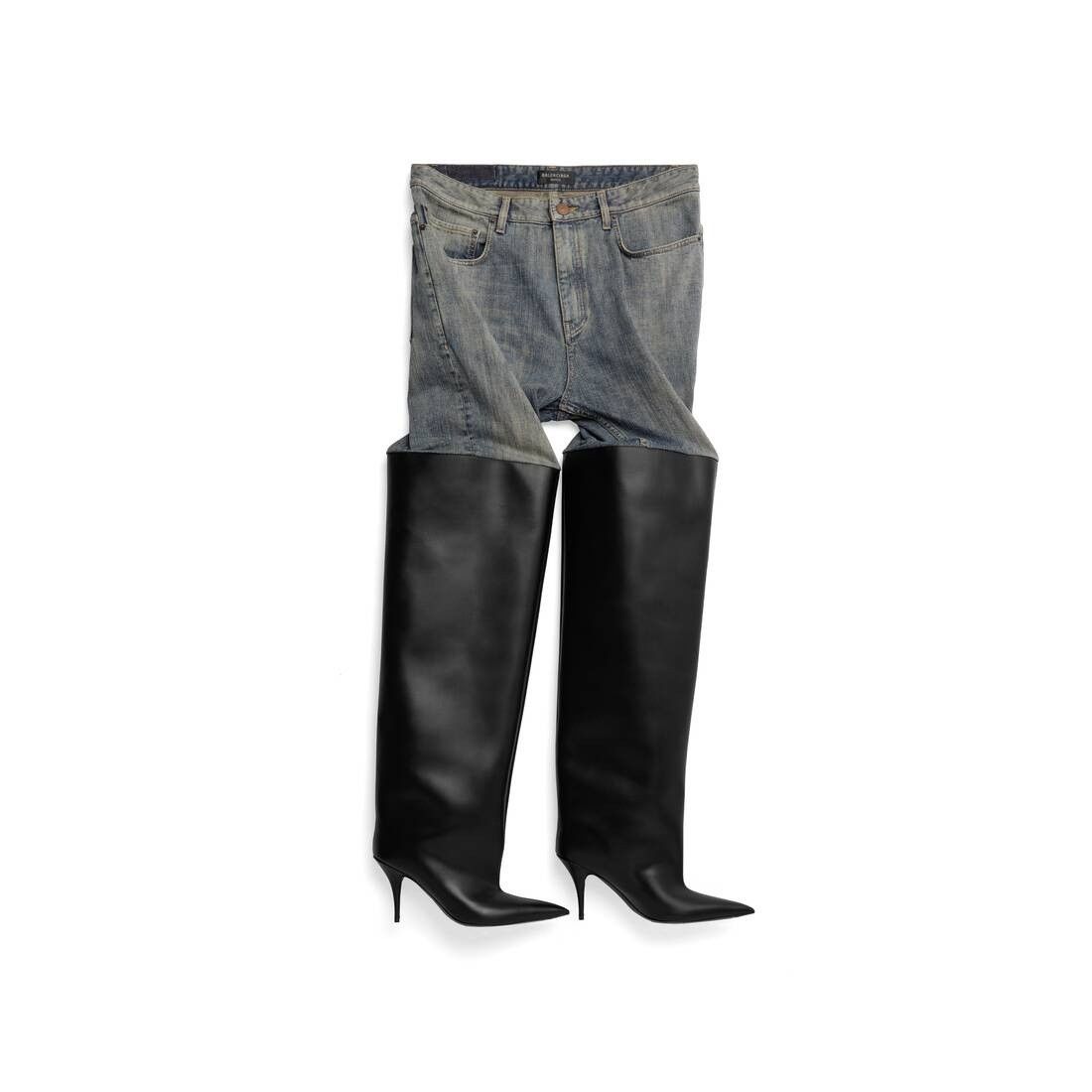 Balenciaga o1in1g1025 Waders Pantashoes in Blue Size US 9 / IT 39 - 1 Thumbnail