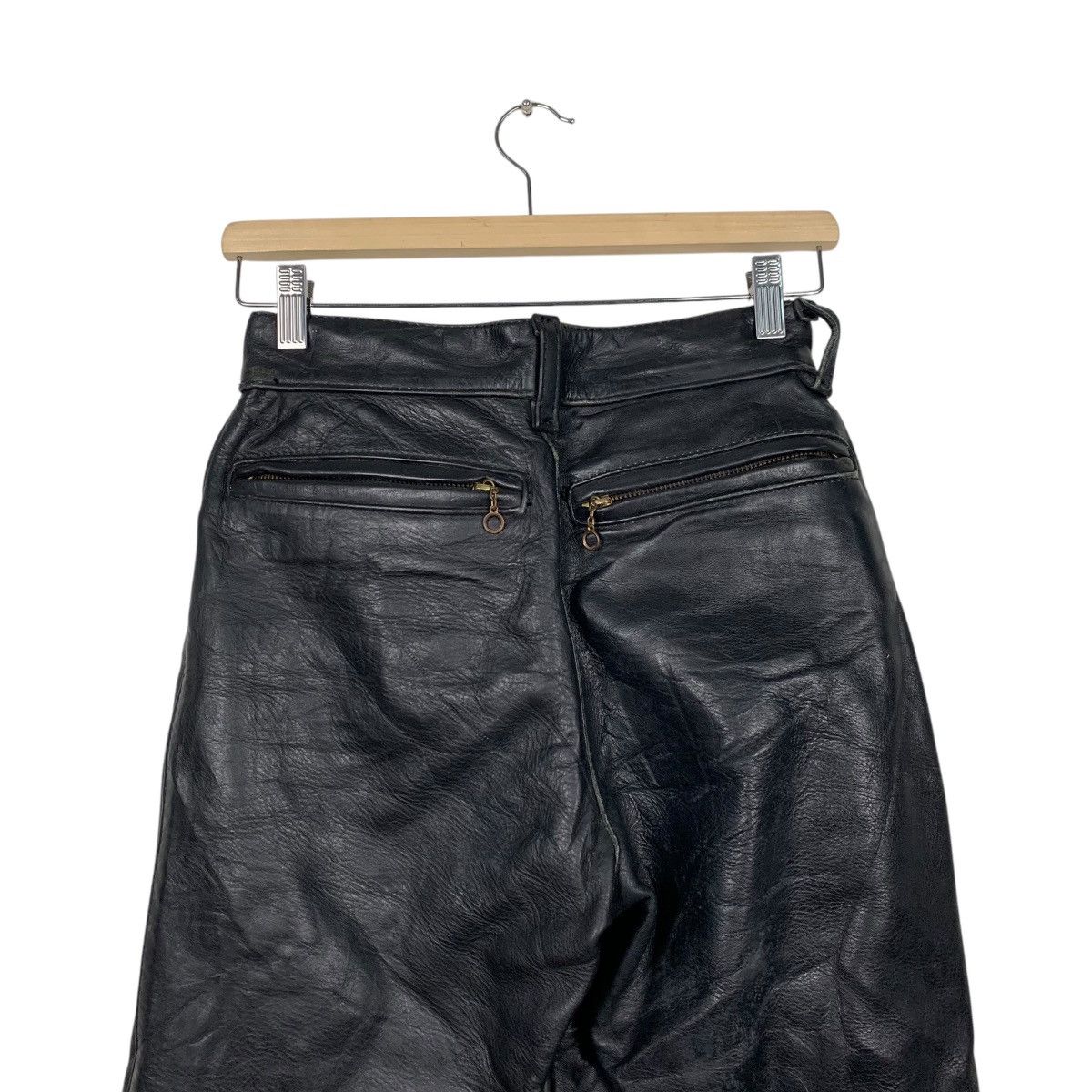 Vanson Leathers Vanson Leather Biker Pants Made In USA Size US 27 - 8 Thumbnail