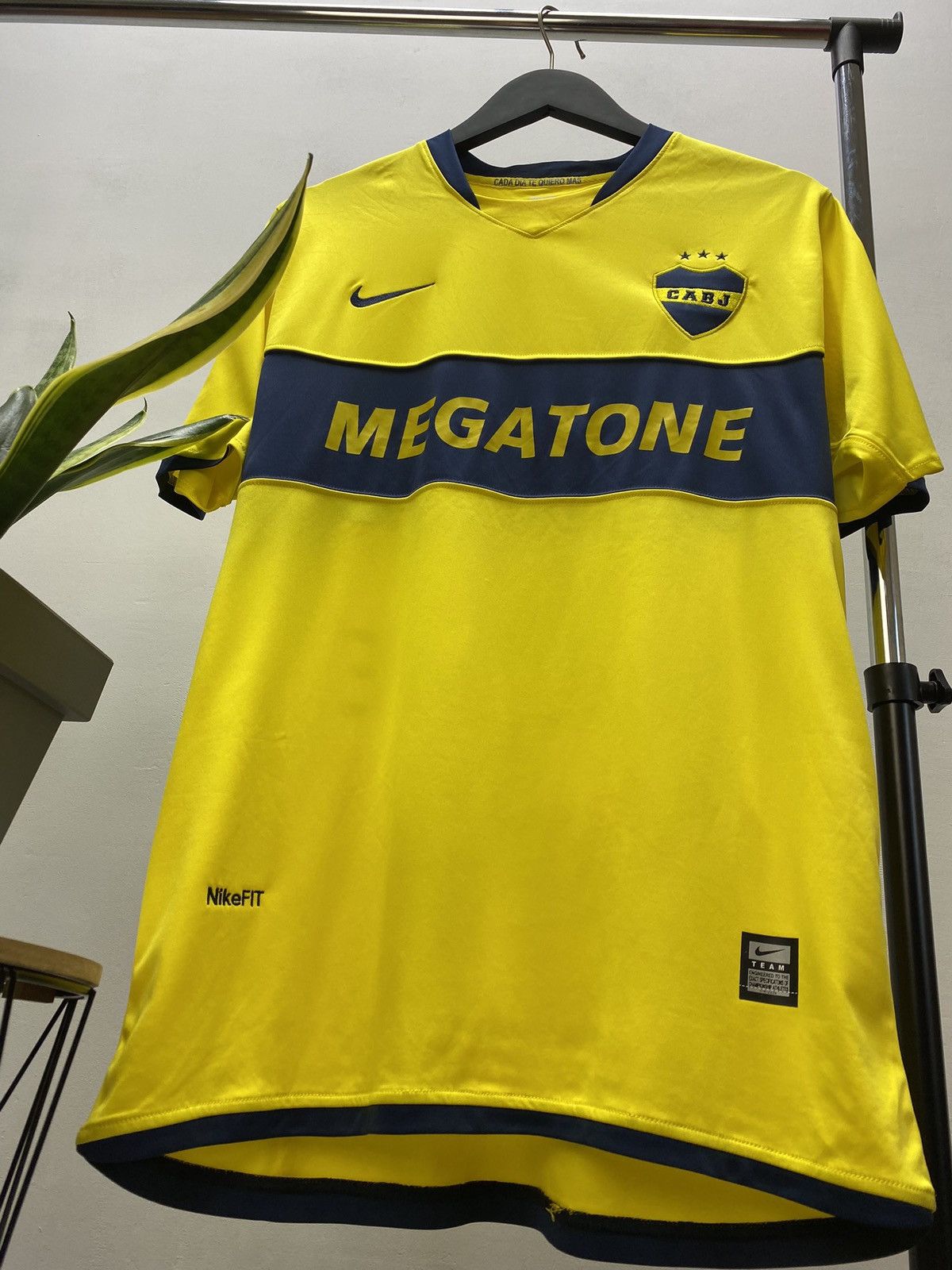 Japanese Brand Boca Juniors 2008 #10 Riquelme Argentina Nike Soccer Jersey Size US M / EU 48-50 / 2 - 3 Thumbnail