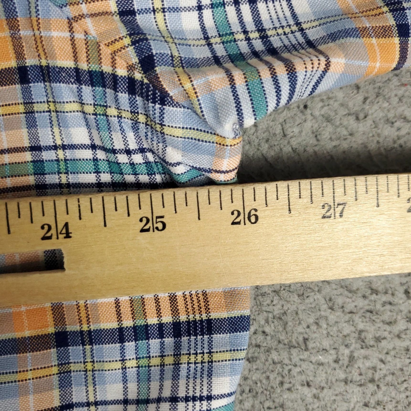 Ralph Lauren Ralph Lauren Shirt Mens XL Blue Plaid Pony Casual Button Up Long Sleeve Size US XL / EU 56 / 4 - 6 Thumbnail