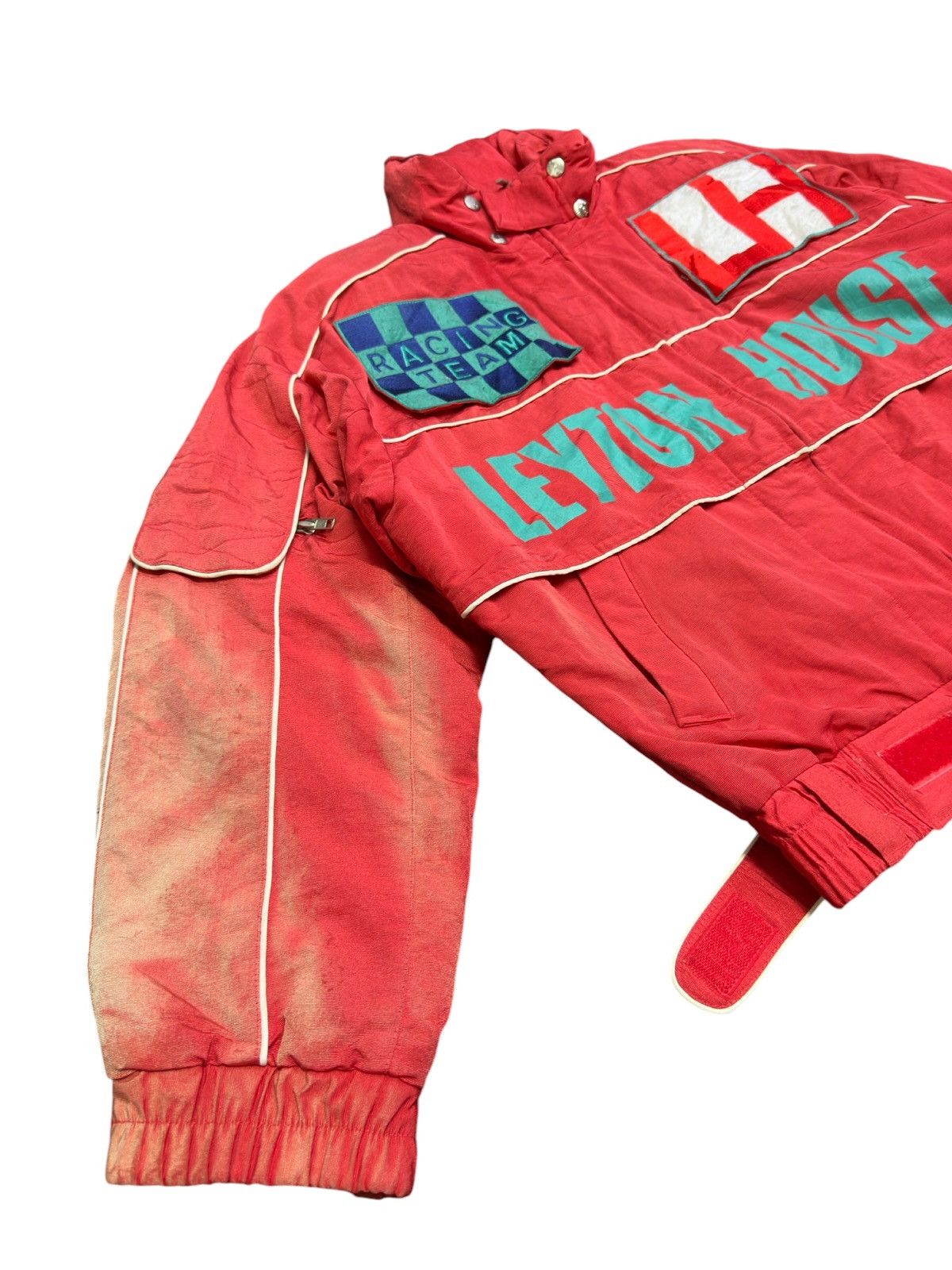 Japanese Brand × Vintage Vintage Leyton House Racing Jacket Size US L / EU 52-54 / 3 - 3 Thumbnail