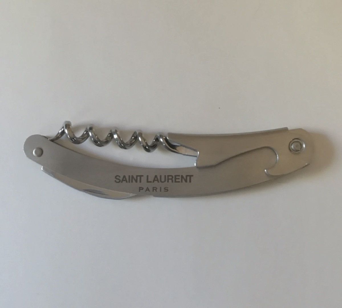 Saint Laurent Paris Wine Opener NWT Gift Bag Included