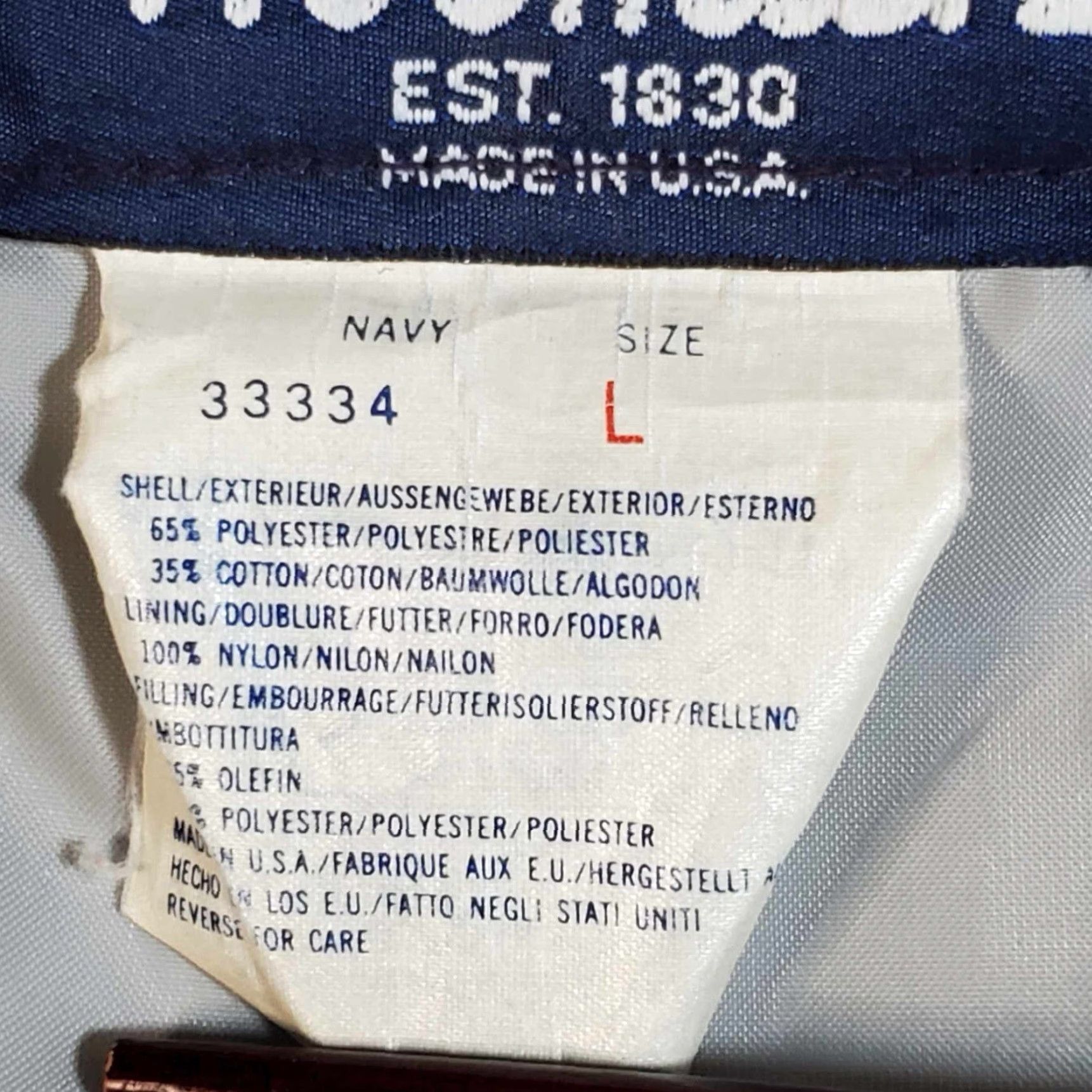 Vintage VINTAGE LL-Bean Chore Hooded Jacket Womens L Blue Jacket Size L / US 10 / IT 46 - 3 Thumbnail