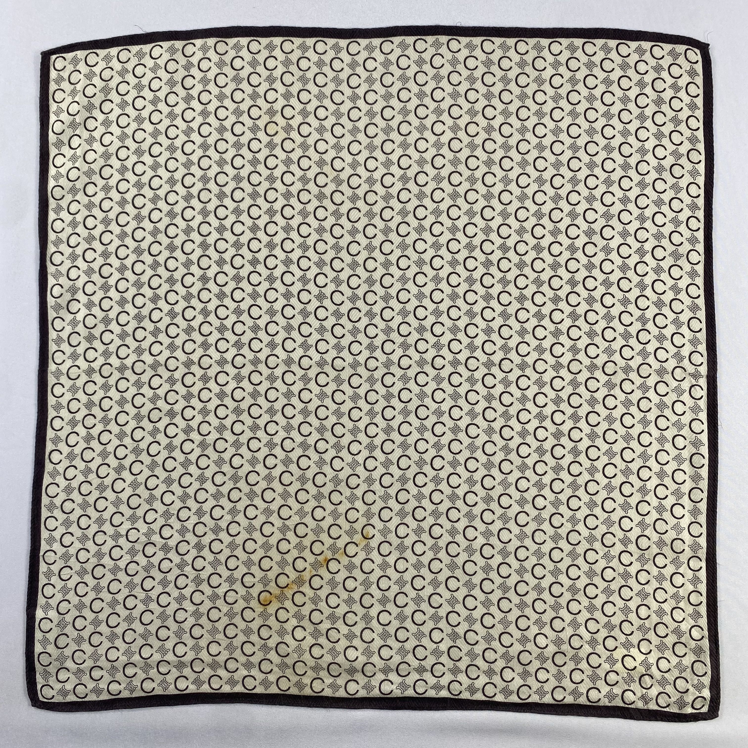 Celine × Vintage Celine Handkerchief / Neckerchief / Bandana-P1048 Size ONE SIZE - 1 Thumbnail
