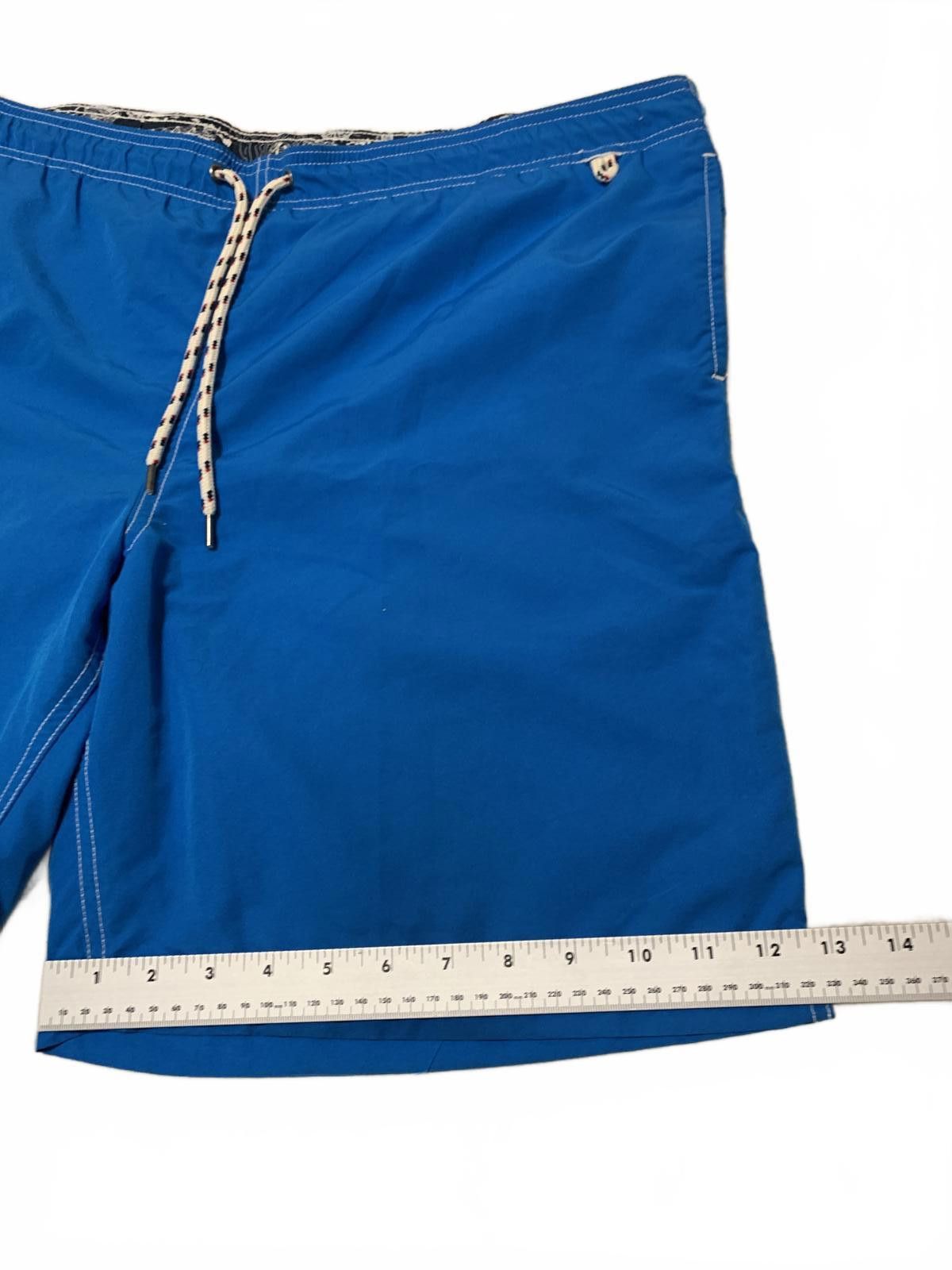 Lands' End Lands End Men's L 36-38 Blue Swim Trunks Drawstring Size US 34 / EU 50 - 2 Thumbnail