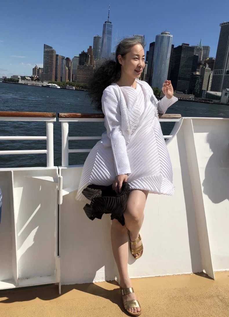 Issey Miyake Issey Miyake size:2 Beige twill mainline dress Size XS / US 0-2 / IT 36-38 - 8 Thumbnail