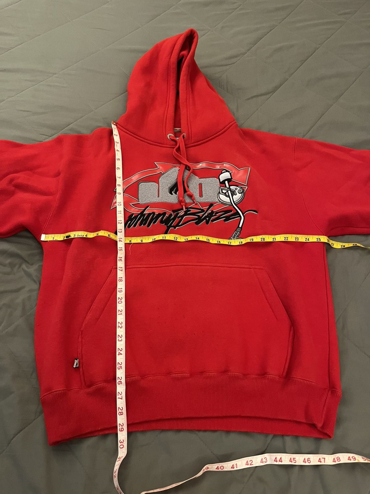 Vintage Vintage Johnny Blaze hip hop skate style hoodie Size US L / EU 52-54 / 3 - 4 Thumbnail