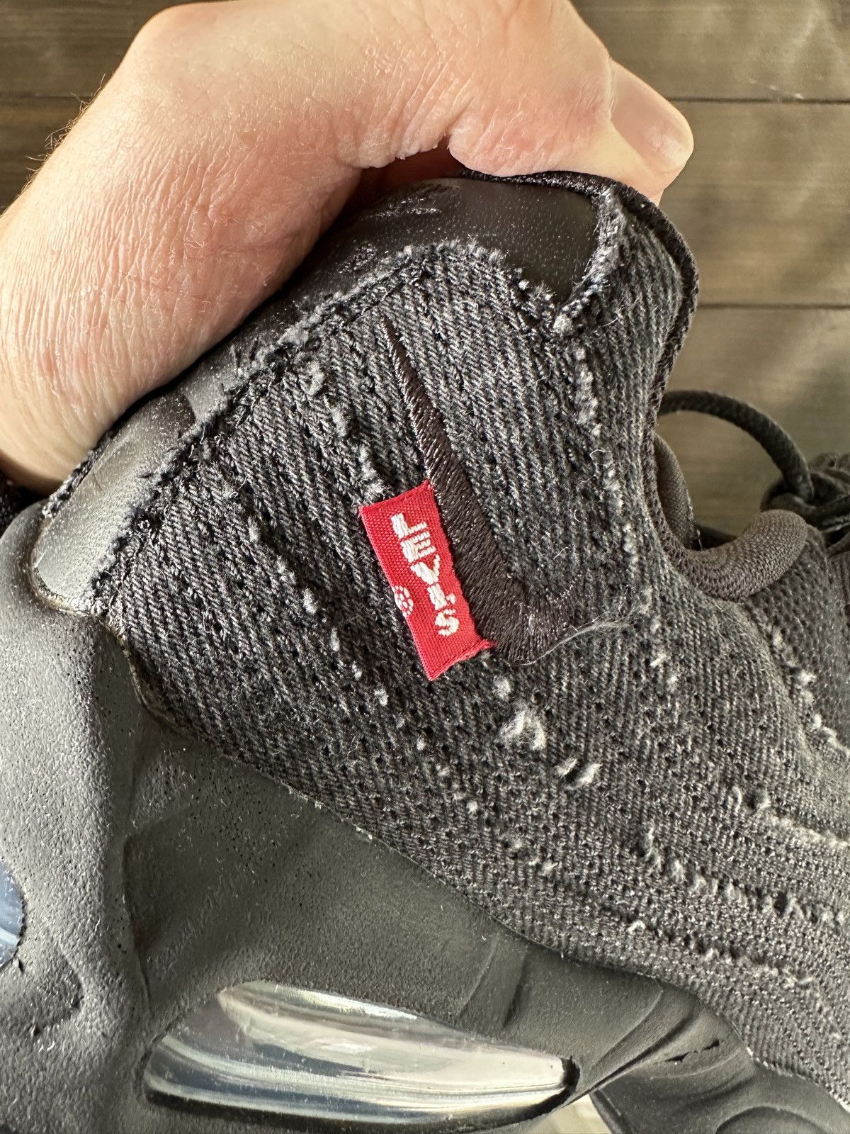 Levi's × Nike Levi’s x Nike Air Max 95 Denim Black Size US 8 / EU 41 - 9 Thumbnail