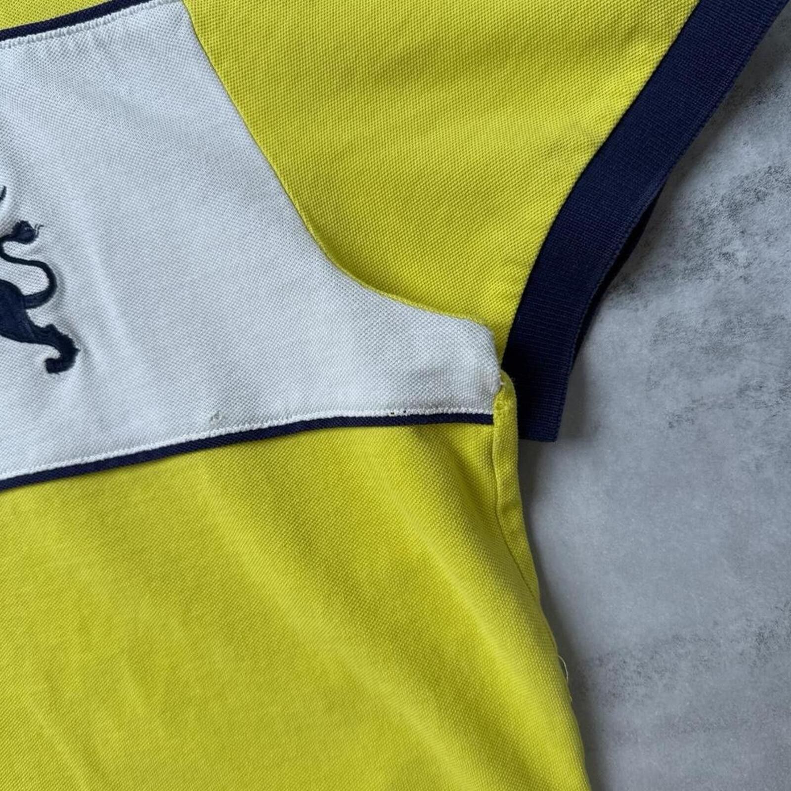 Express Y2K Express Yellow Logo Grunge Polo shirt Size US L / EU 52-54 / 3 - 7 Thumbnail